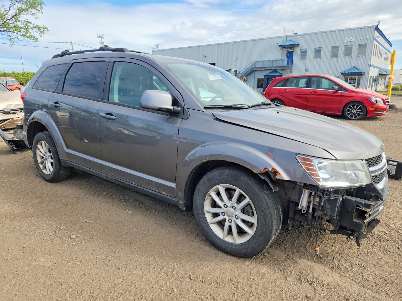 2013 Dodge Journey Sxt Gray vin: 3C4PDCCG2DT613050