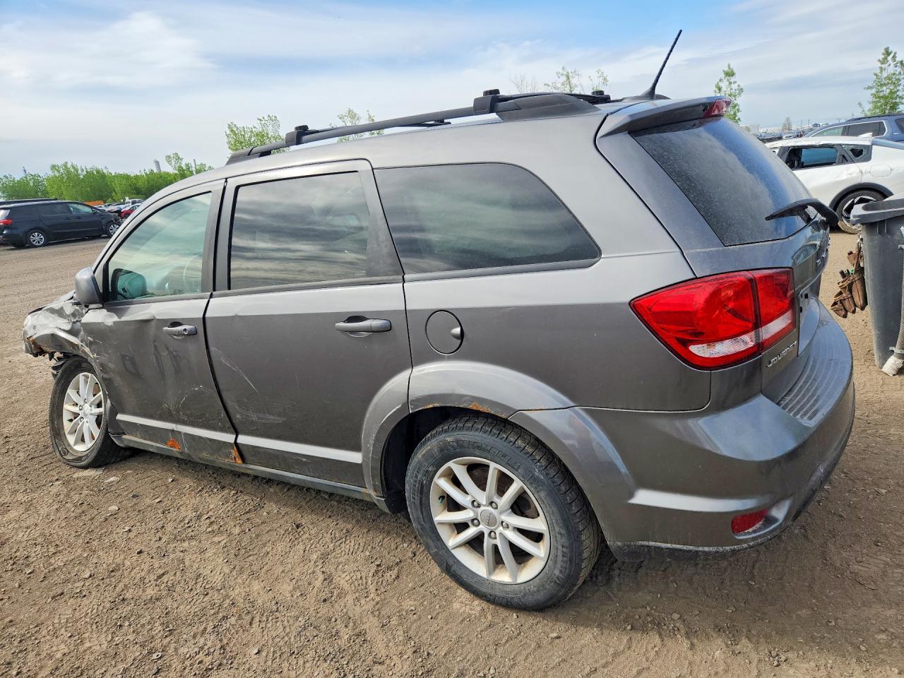 2013 Dodge Journey Sxt Gray vin: 3C4PDCCG2DT613050