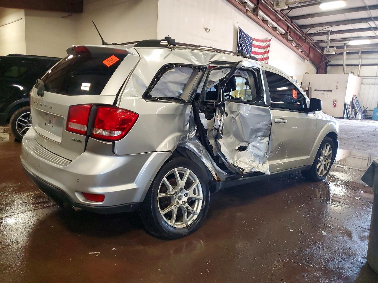 2013 Dodge Journey Sxt Silver vin: 3C4PDCCG2DT698617