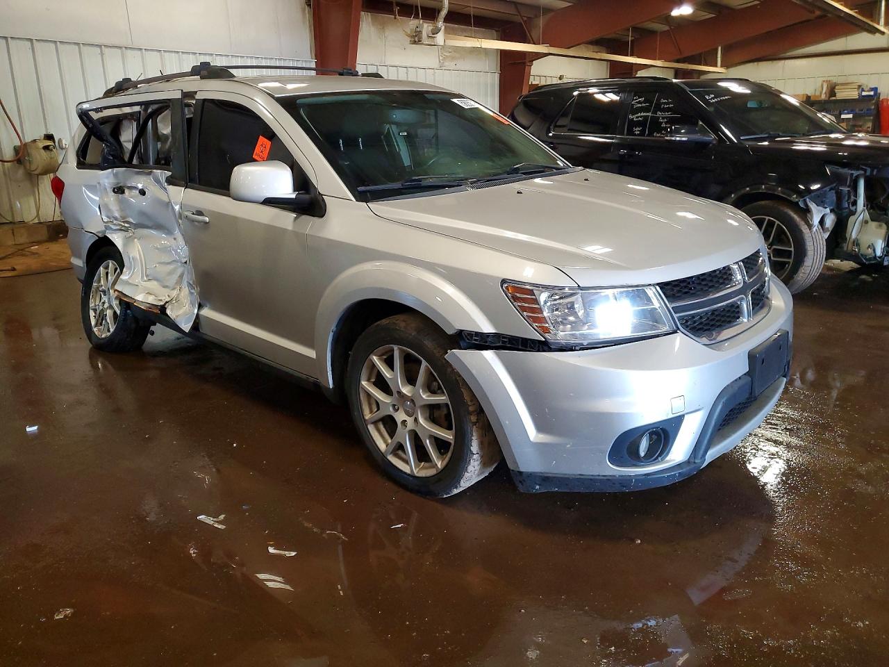 2013 Dodge Journey Sxt Silver vin: 3C4PDCCG2DT698617