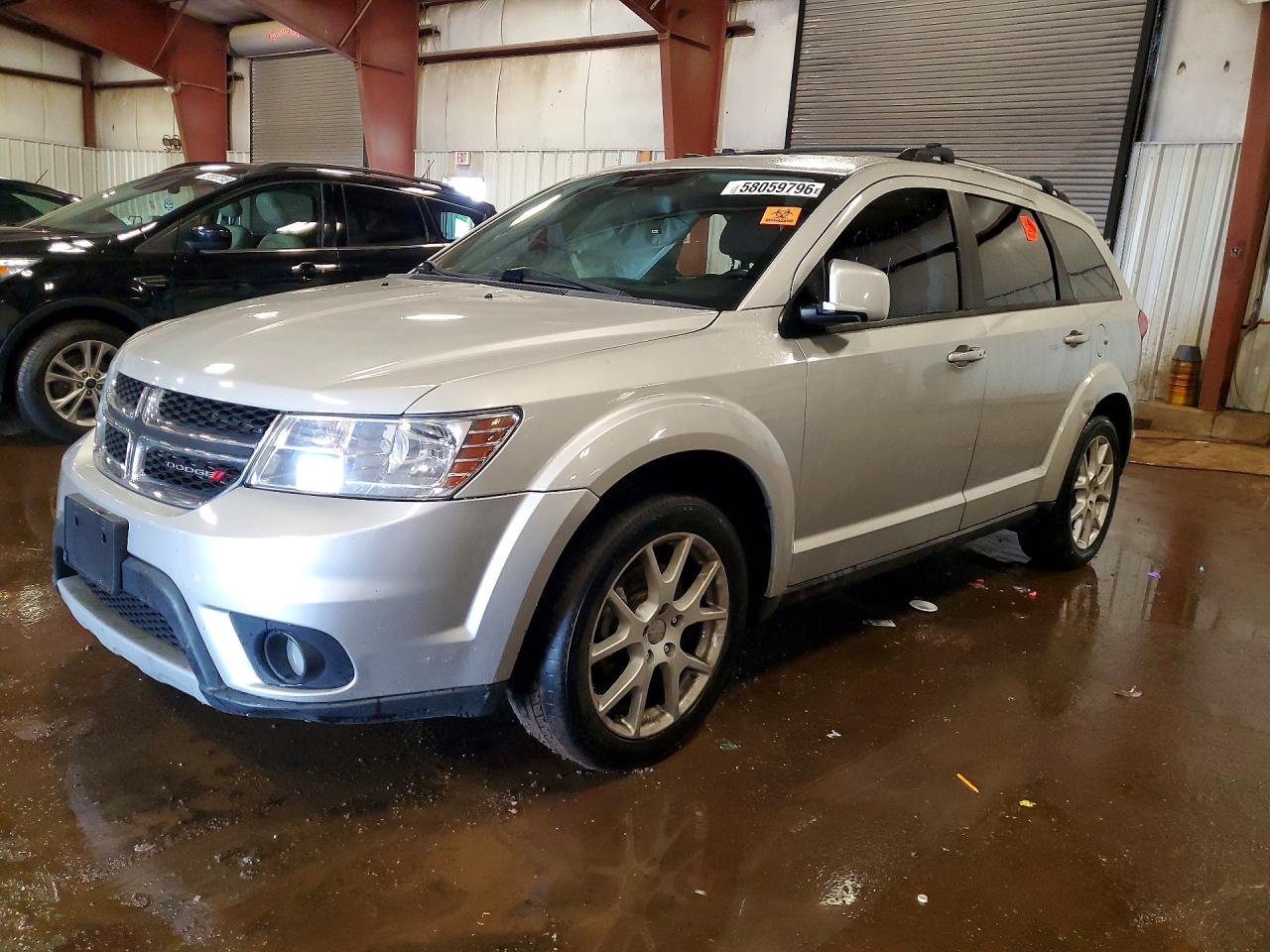 2013 Dodge Journey Sxt Silver vin: 3C4PDCCG2DT698617