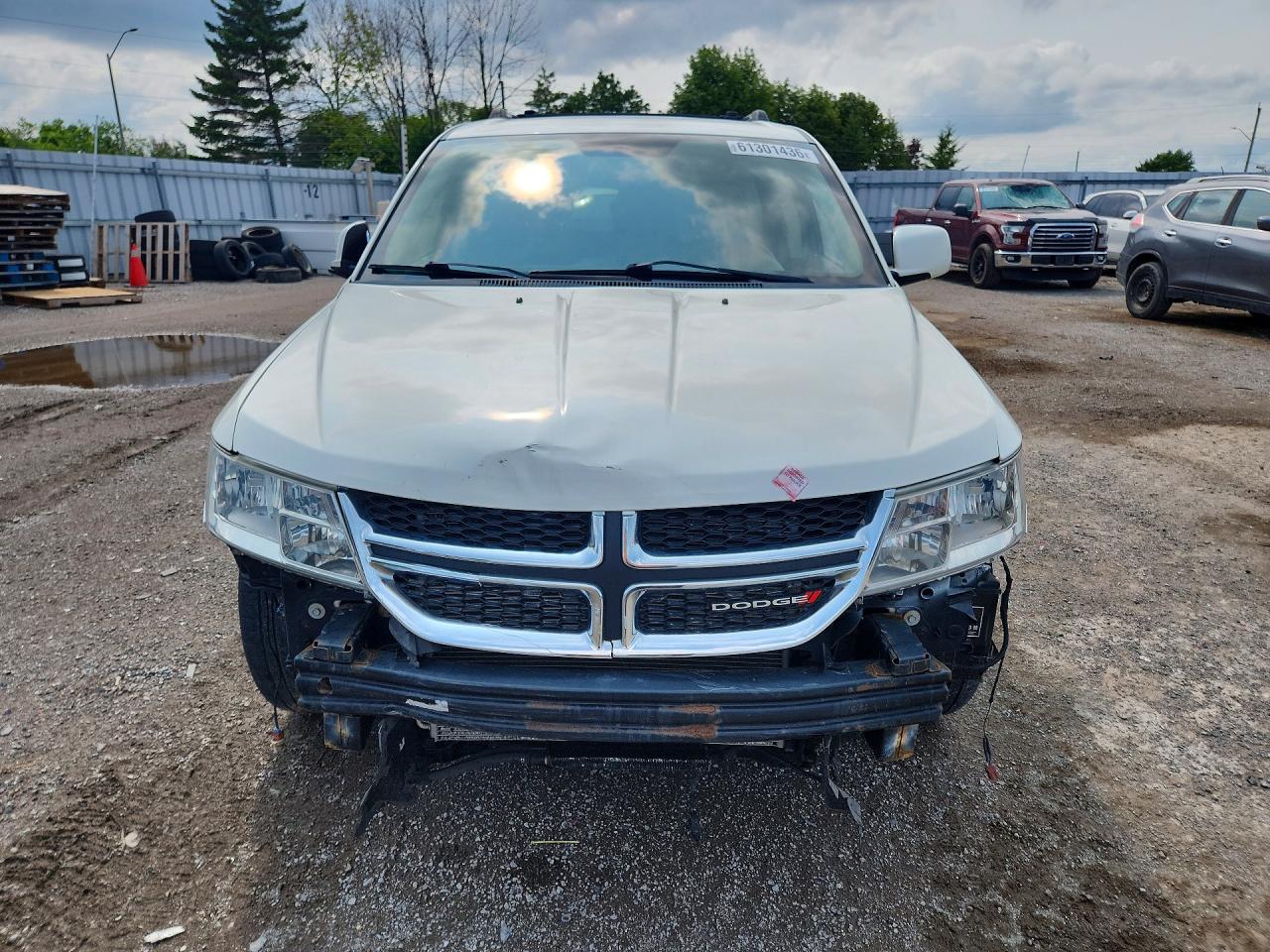 2013 Dodge Journey Sxt White vin: 3C4PDCCG3DT649913