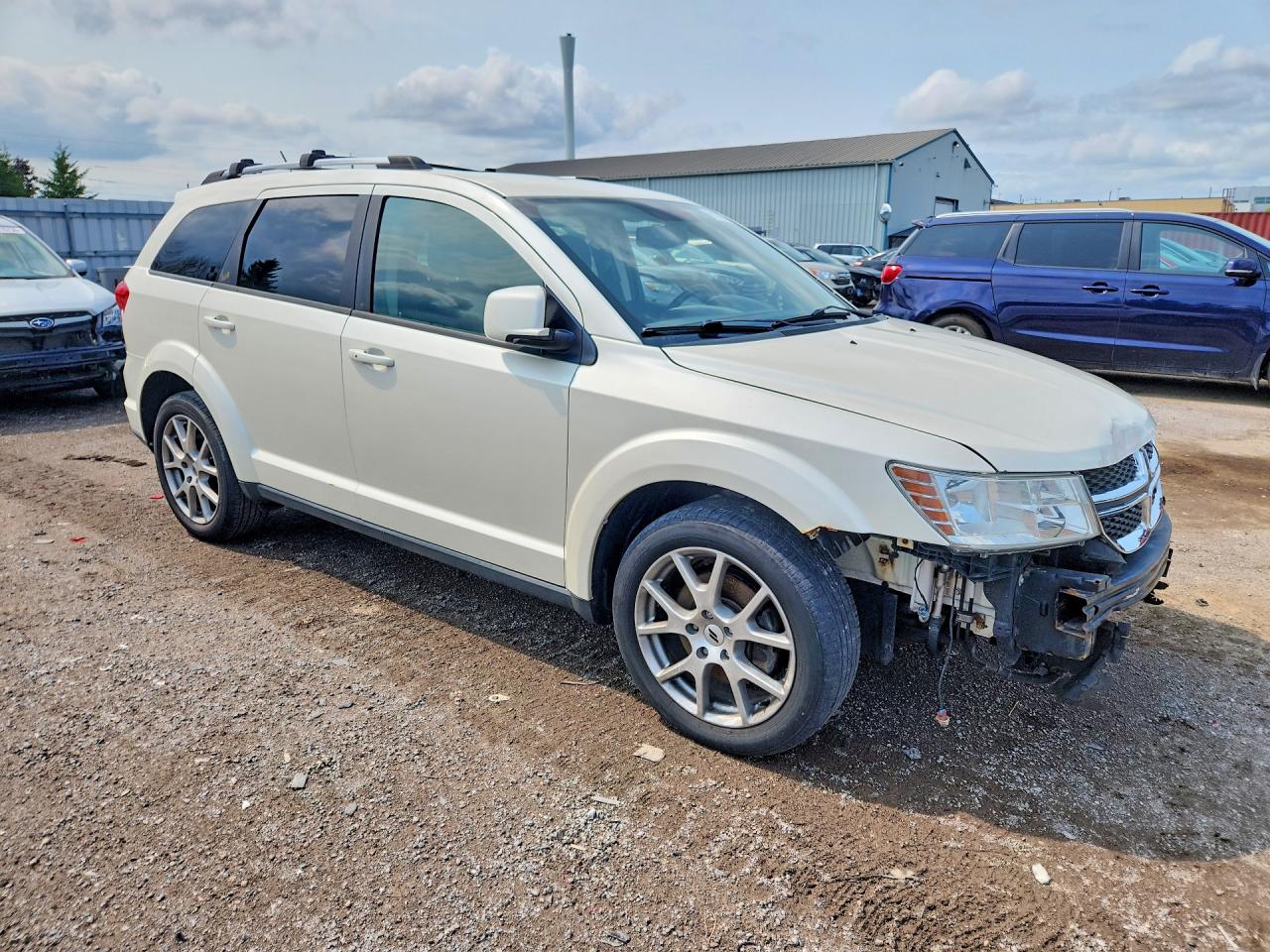 2013 Dodge Journey Sxt White vin: 3C4PDCCG3DT649913