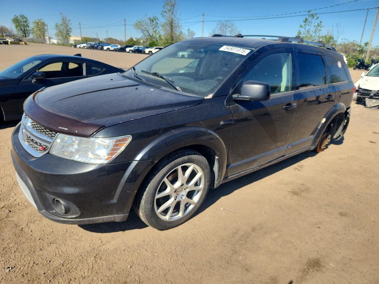 2013 Dodge Journey Sxt Черный vin: 3C4PDCCG6DT602357