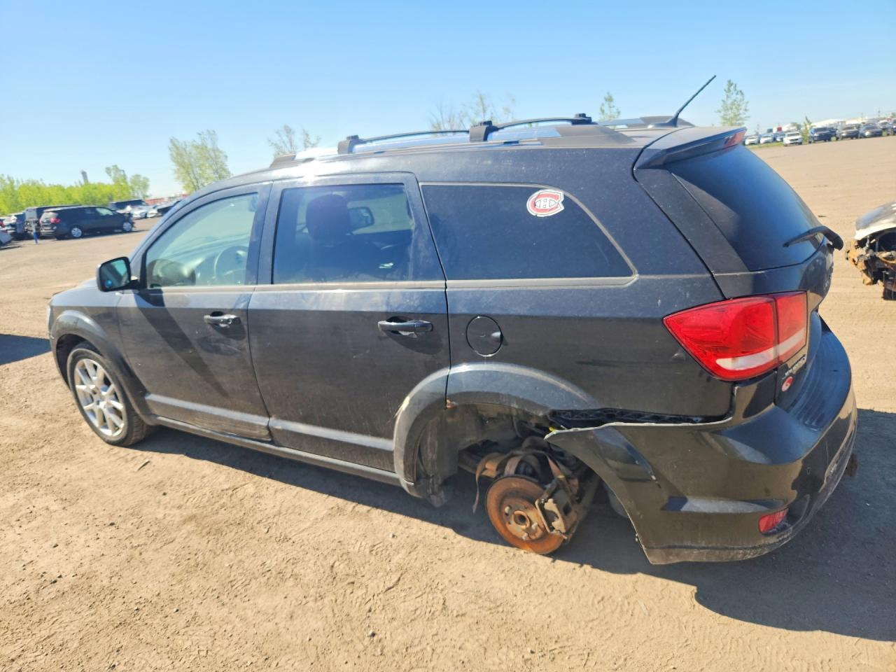 2013 Dodge Journey Sxt Черный vin: 3C4PDCCG6DT602357