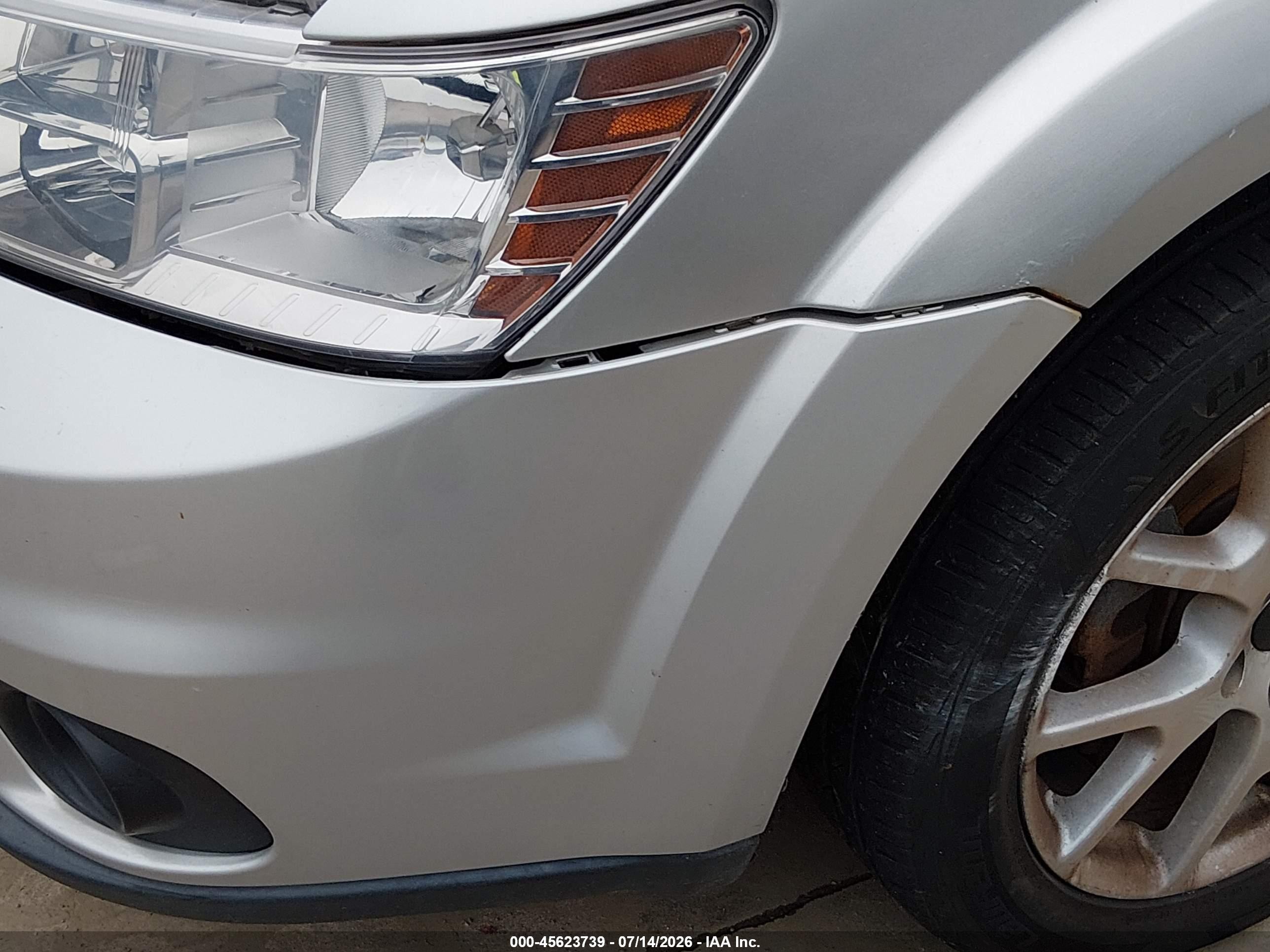 2014 Dodge Journey Sxt Silver vin: 3C4PDCCG6ET136155