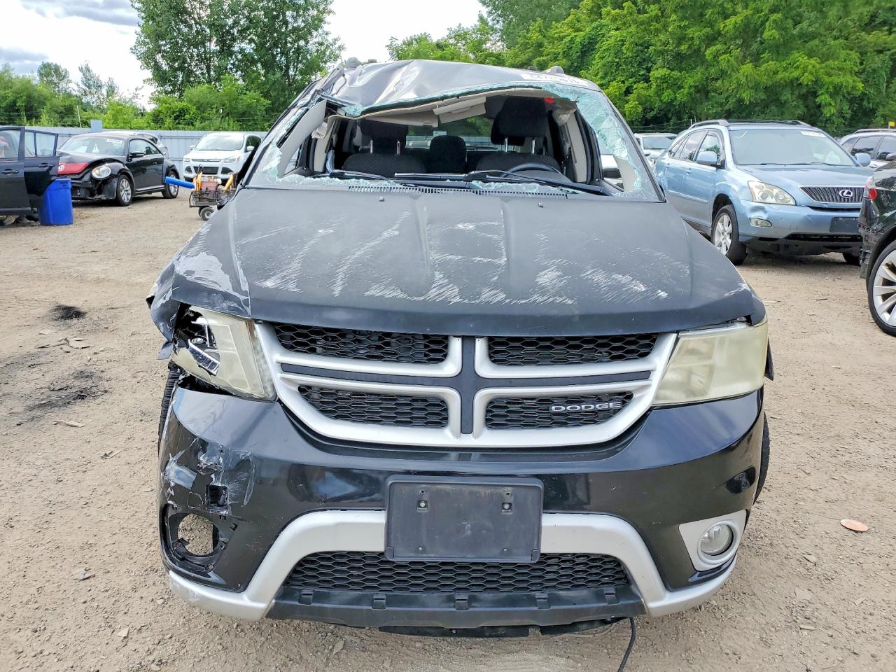 2014 Dodge Journey Sxt Black vin: 3C4PDCCG6ET295242