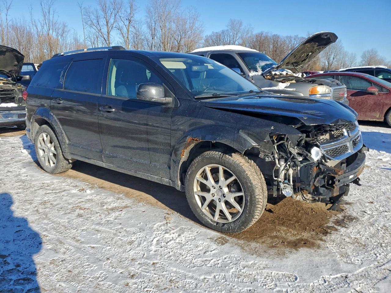 2013 Dodge Journey Sxt Black vin: 3C4PDCCG7DT714911