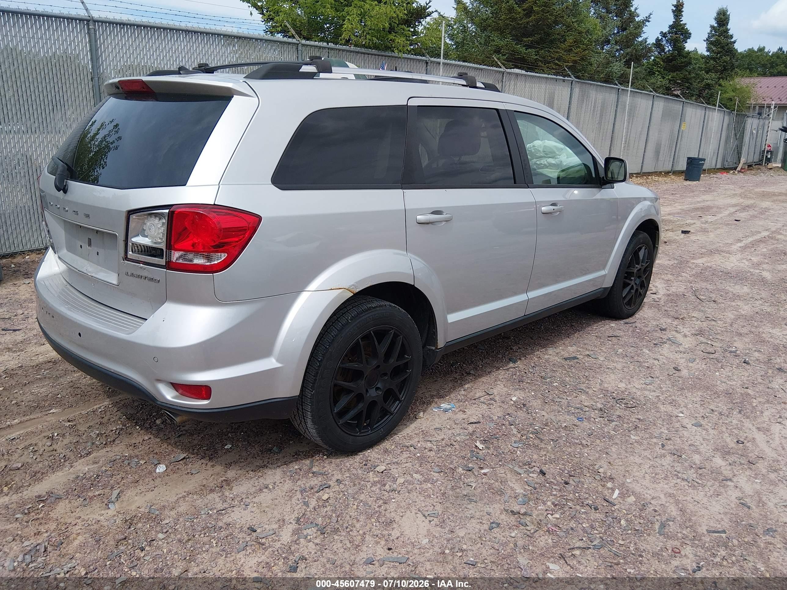 2014 Dodge Journey Sxt Silver vin: 3C4PDCCG7ET122507