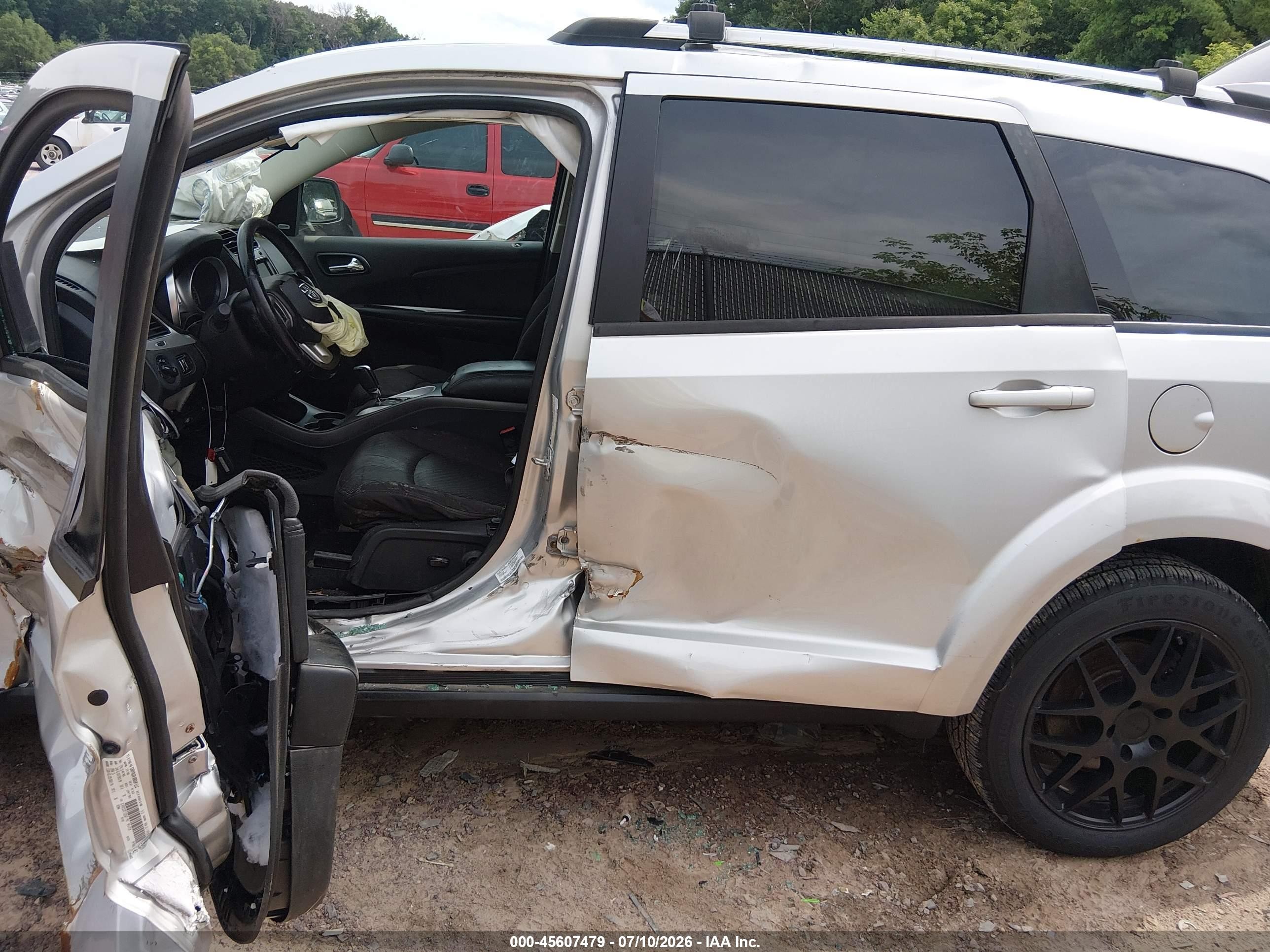 2014 Dodge Journey Sxt Silver vin: 3C4PDCCG7ET122507