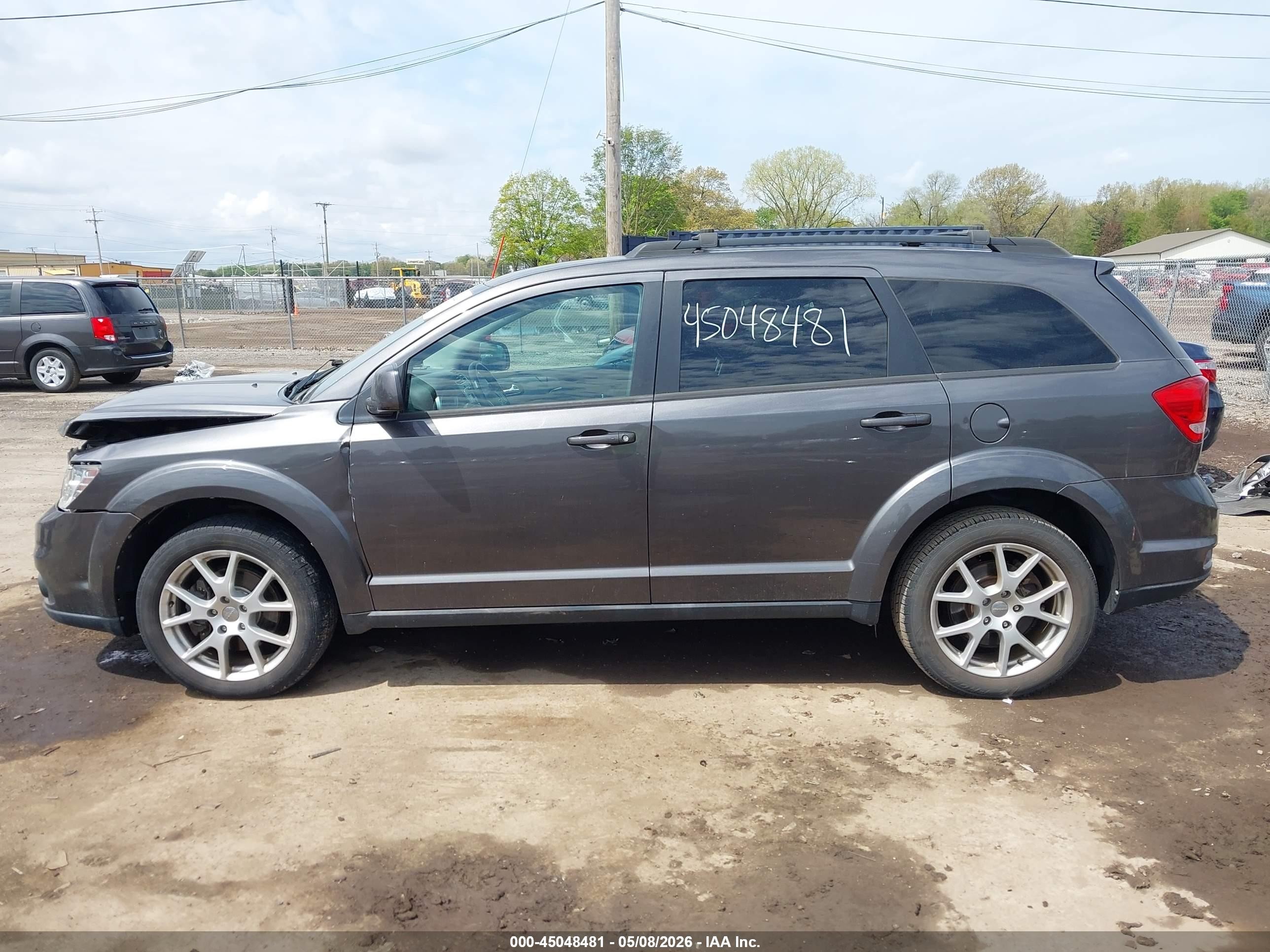2015 Dodge Journey Sxt Gray vin: 3C4PDCCG7FT704866