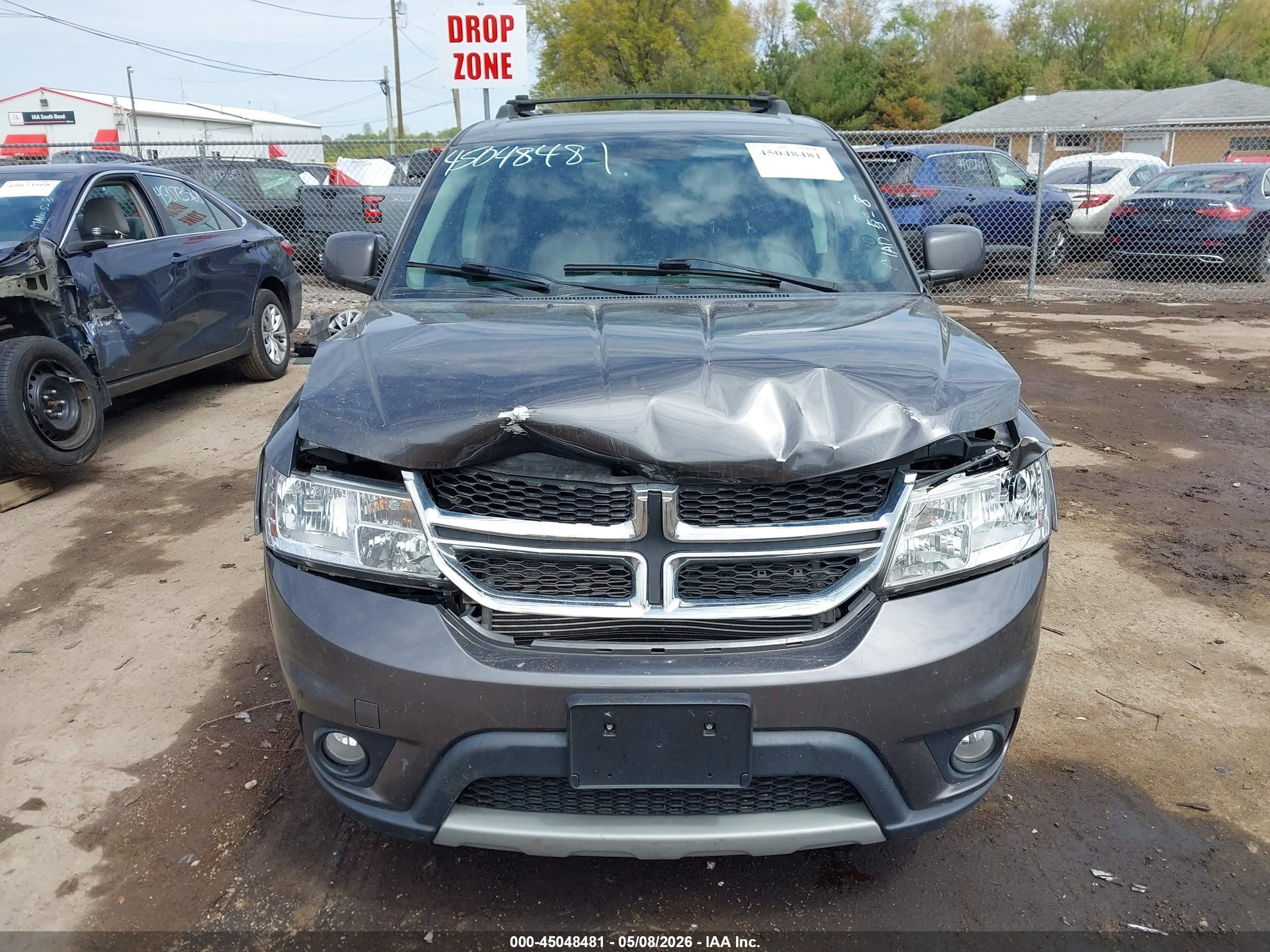 2015 Dodge Journey Sxt Gray vin: 3C4PDCCG7FT704866