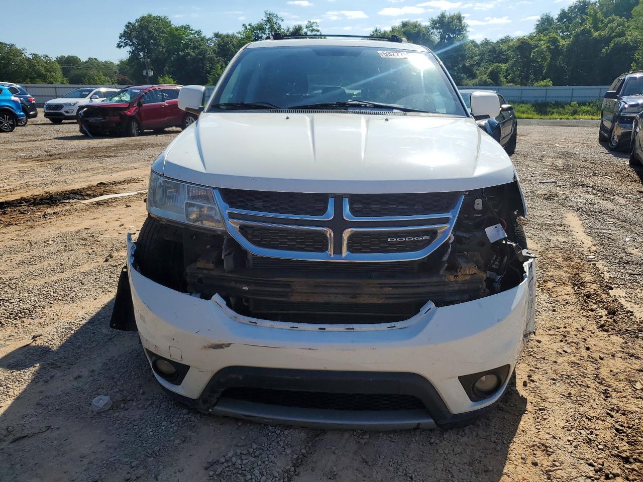 2012 Dodge Journey Sxt White vin: 3C4PDCCG8CT188125