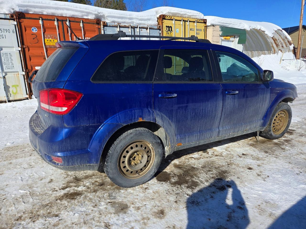 2012 Dodge Journey Sxt Blue vin: 3C4PDCCG8CT289021