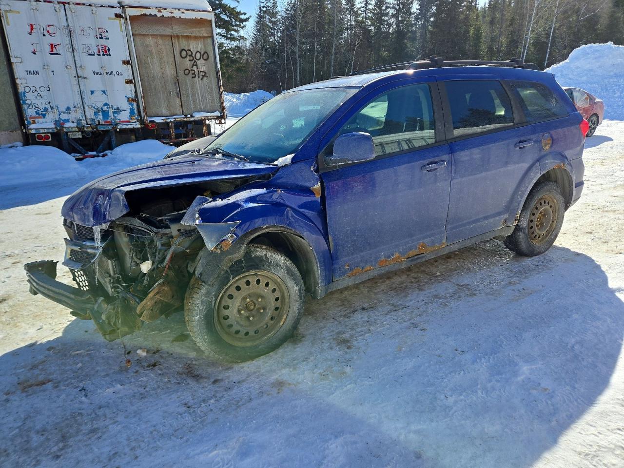 2012 Dodge Journey Sxt Blue vin: 3C4PDCCG8CT289021