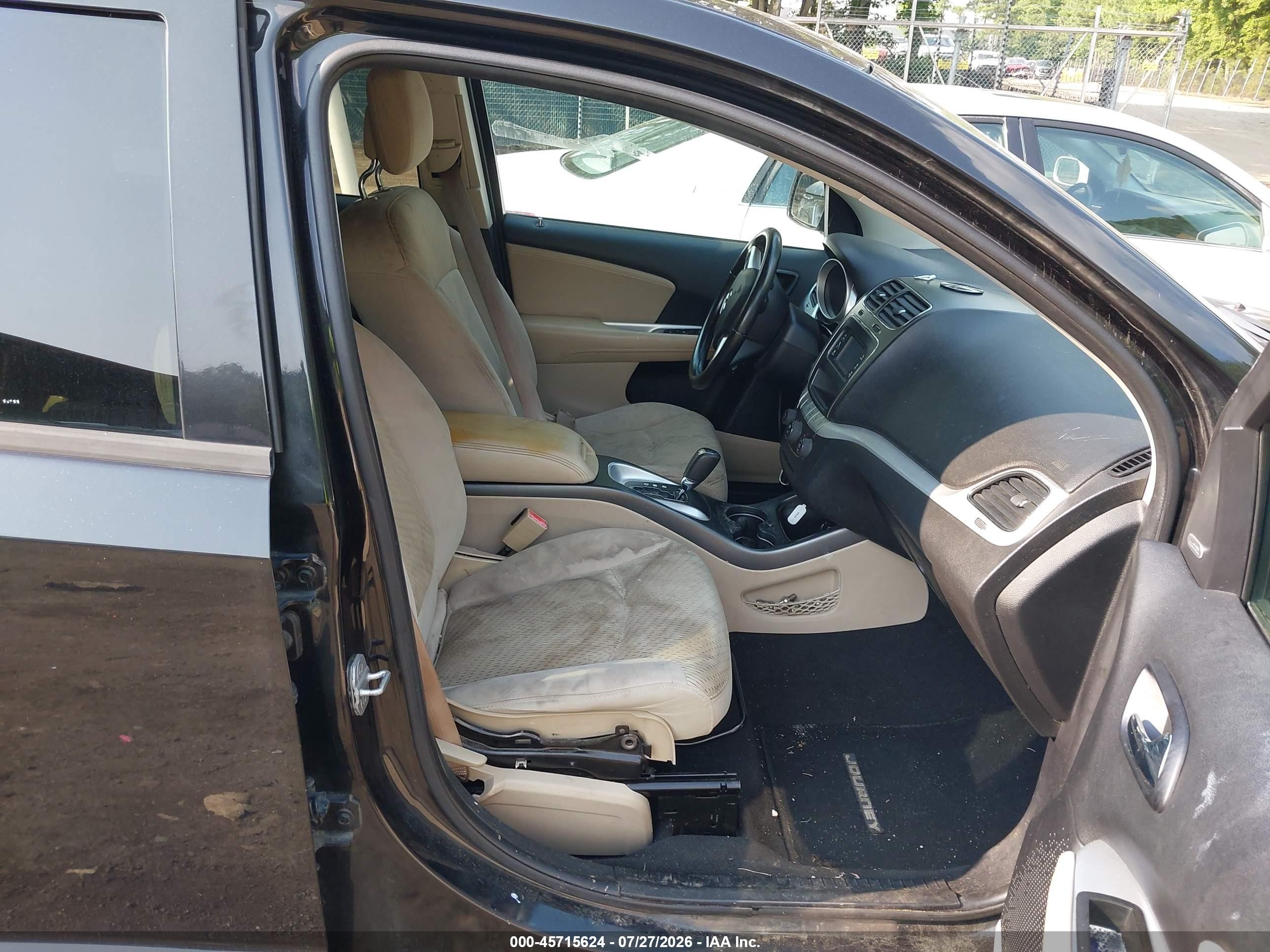 2012 Dodge Journey Crew Black vin: 3C4PDCDG0CT165193