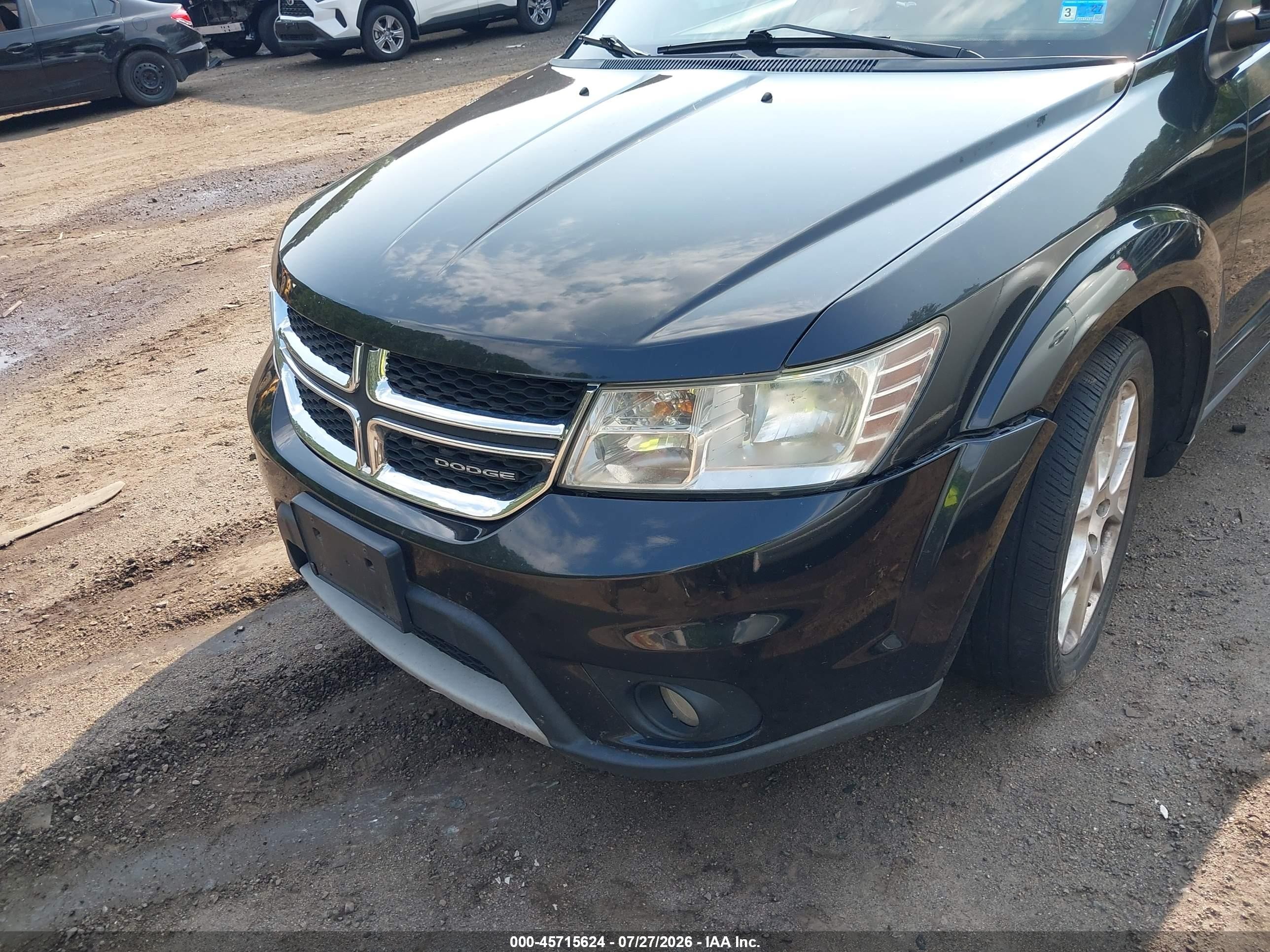 2012 Dodge Journey Crew Black vin: 3C4PDCDG0CT165193