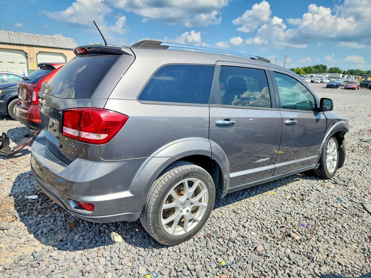 2013 Dodge Journey Crew Gray vin: 3C4PDCDG0DT522650
