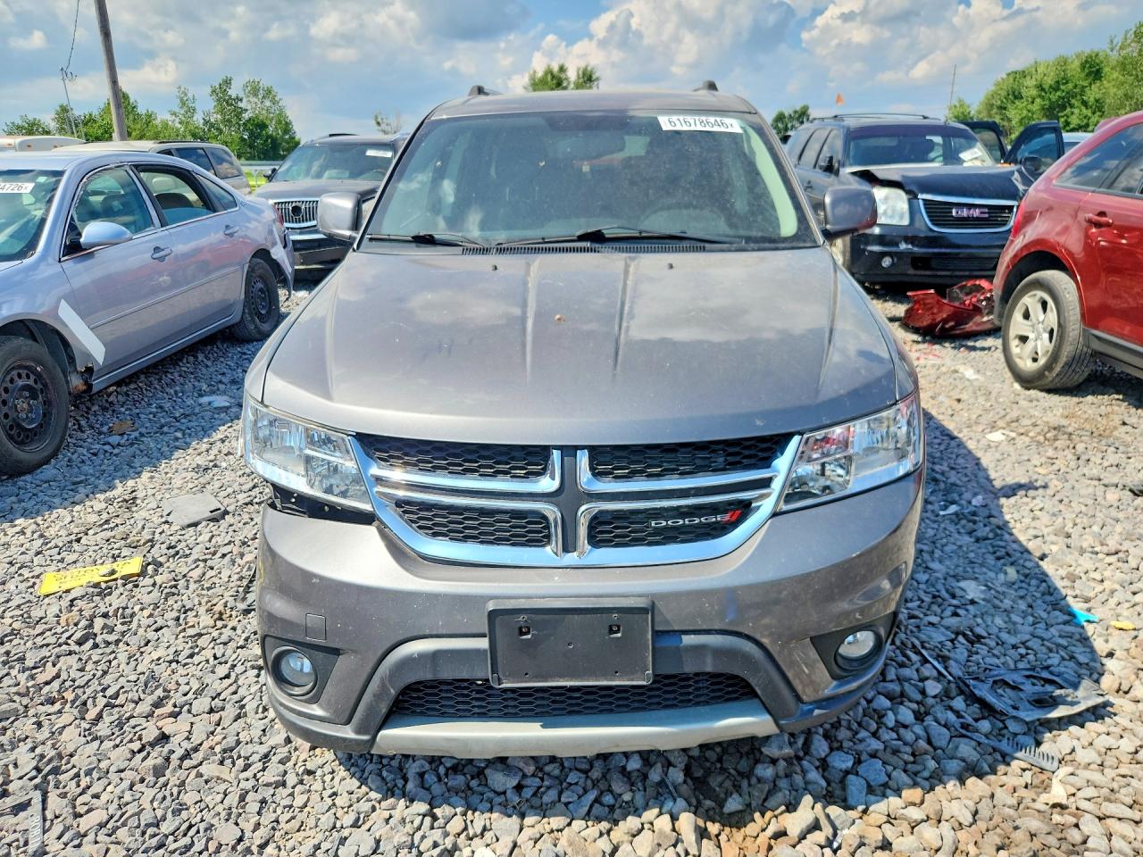 2013 Dodge Journey Crew Gray vin: 3C4PDCDG0DT522650