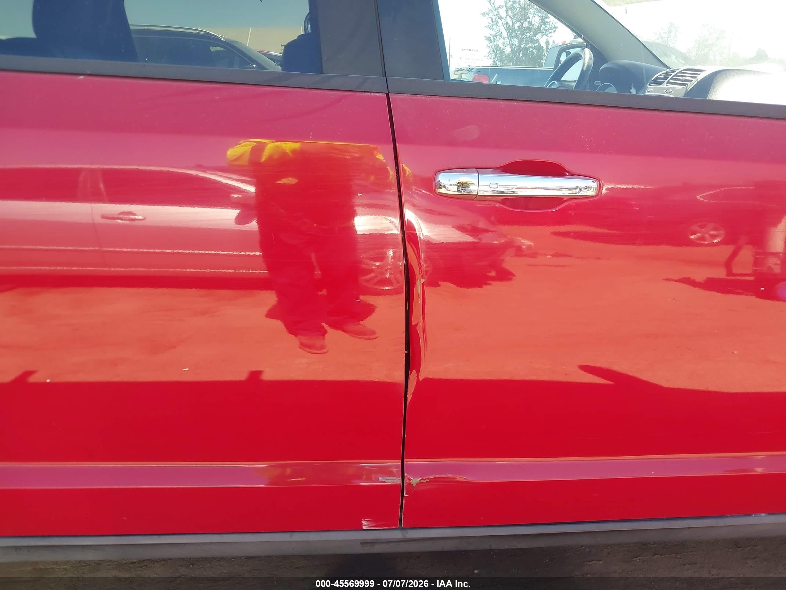 2013 Dodge Journey Crew Red vin: 3C4PDCDG0DT682687