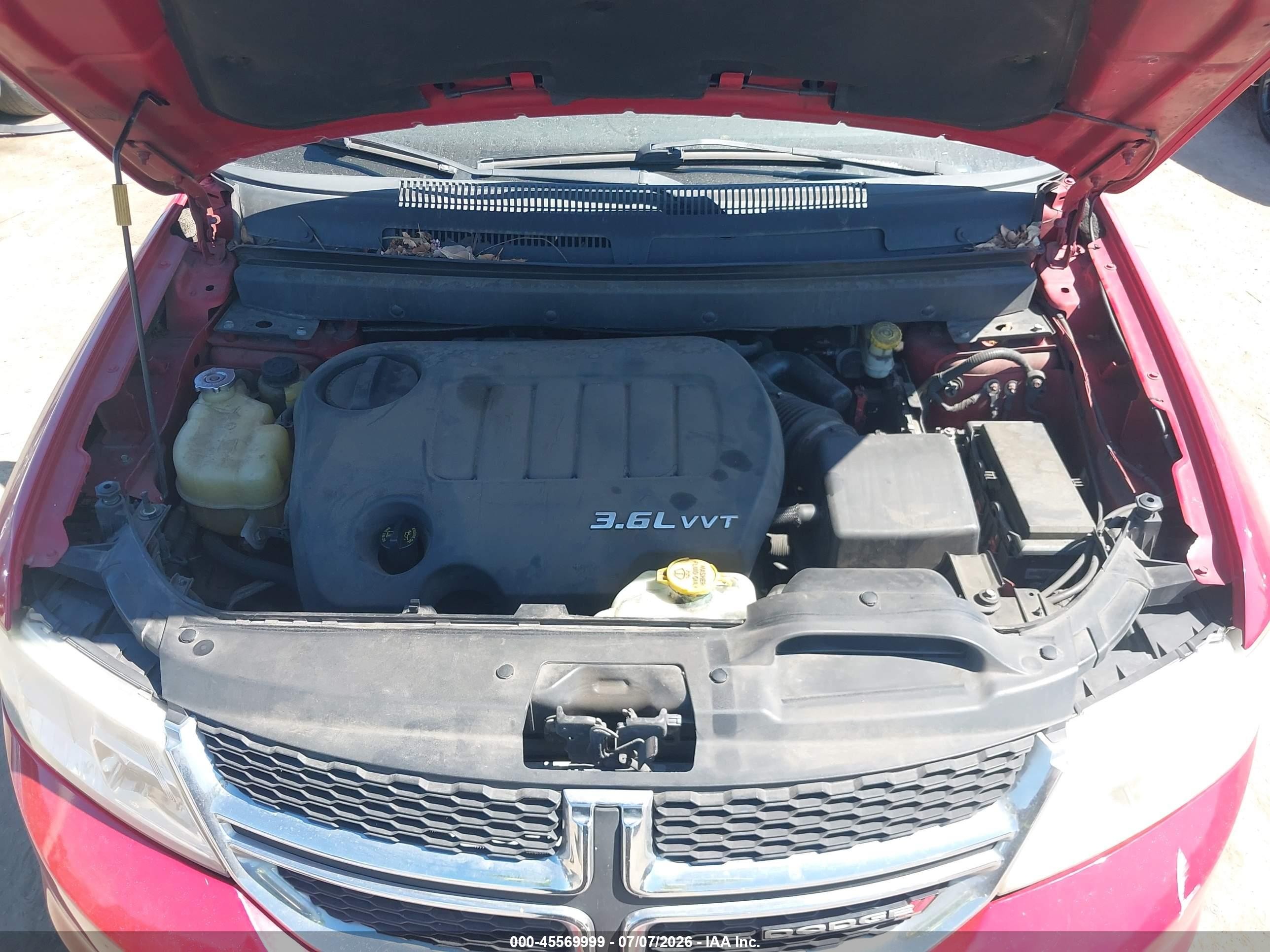 2013 Dodge Journey Crew Red vin: 3C4PDCDG0DT682687