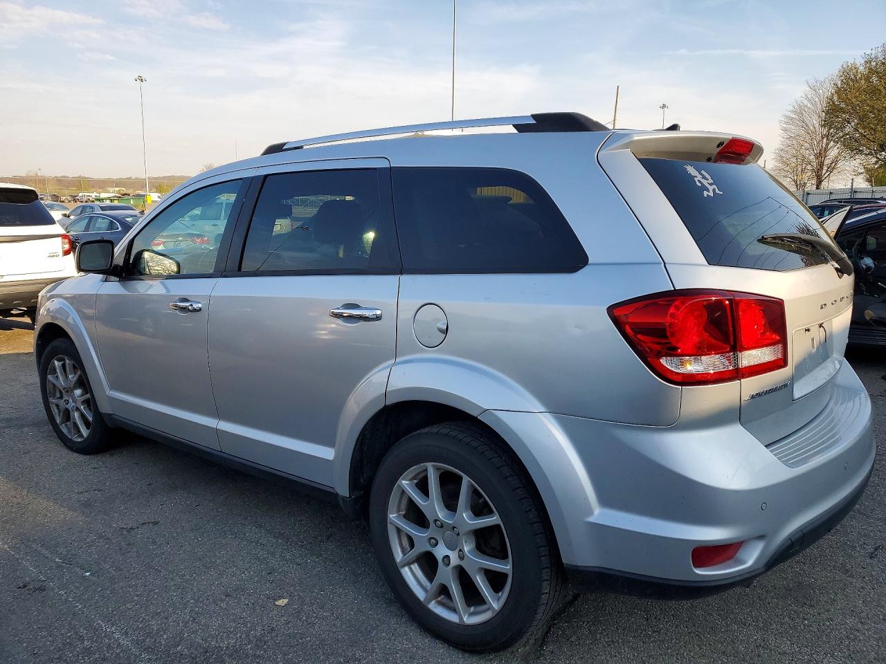 2014 Dodge Journey Limited Silver vin: 3C4PDCDG0ET182711
