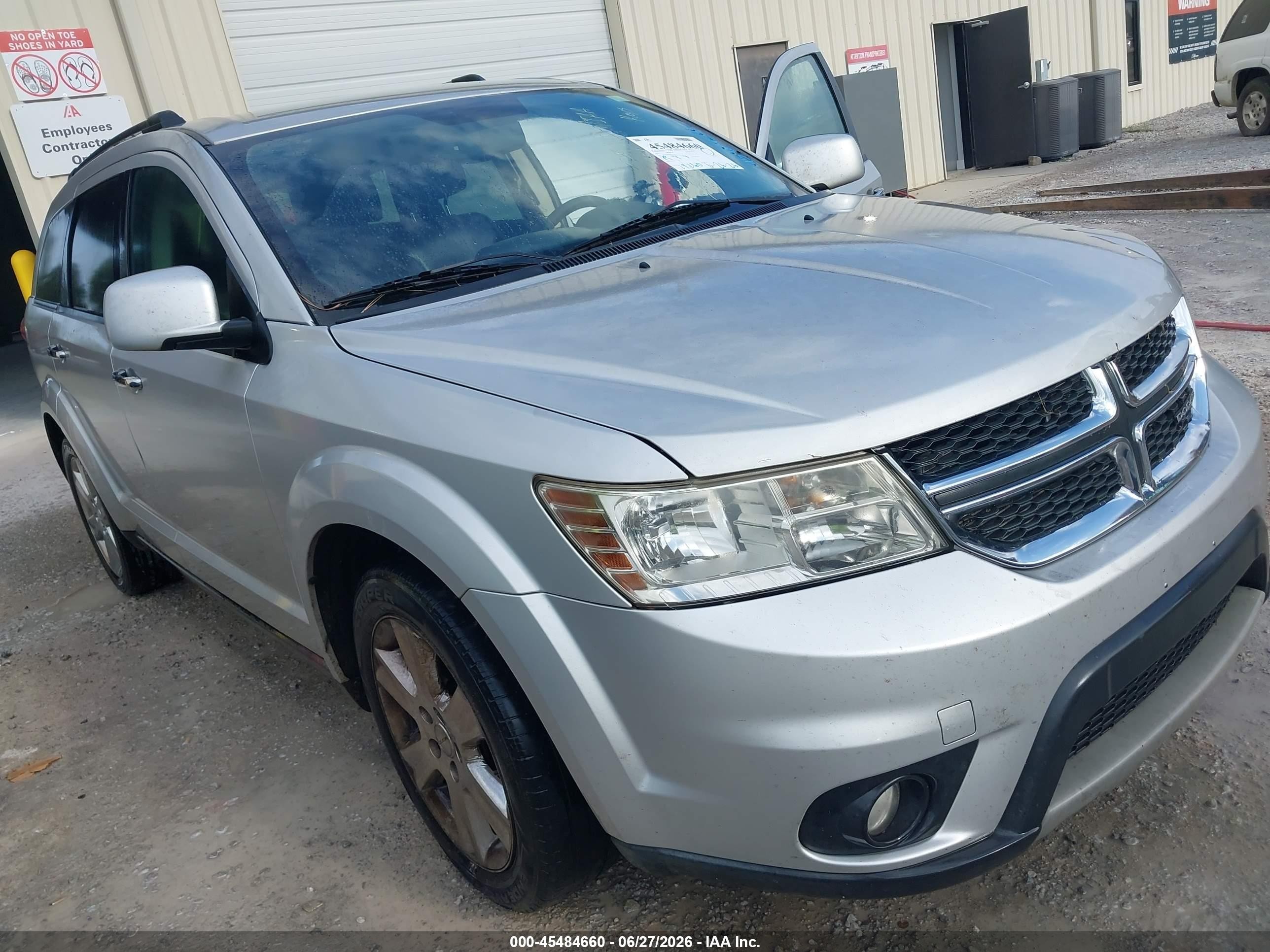 2012 Dodge Journey Crew Silver vin: 3C4PDCDG1CT146944