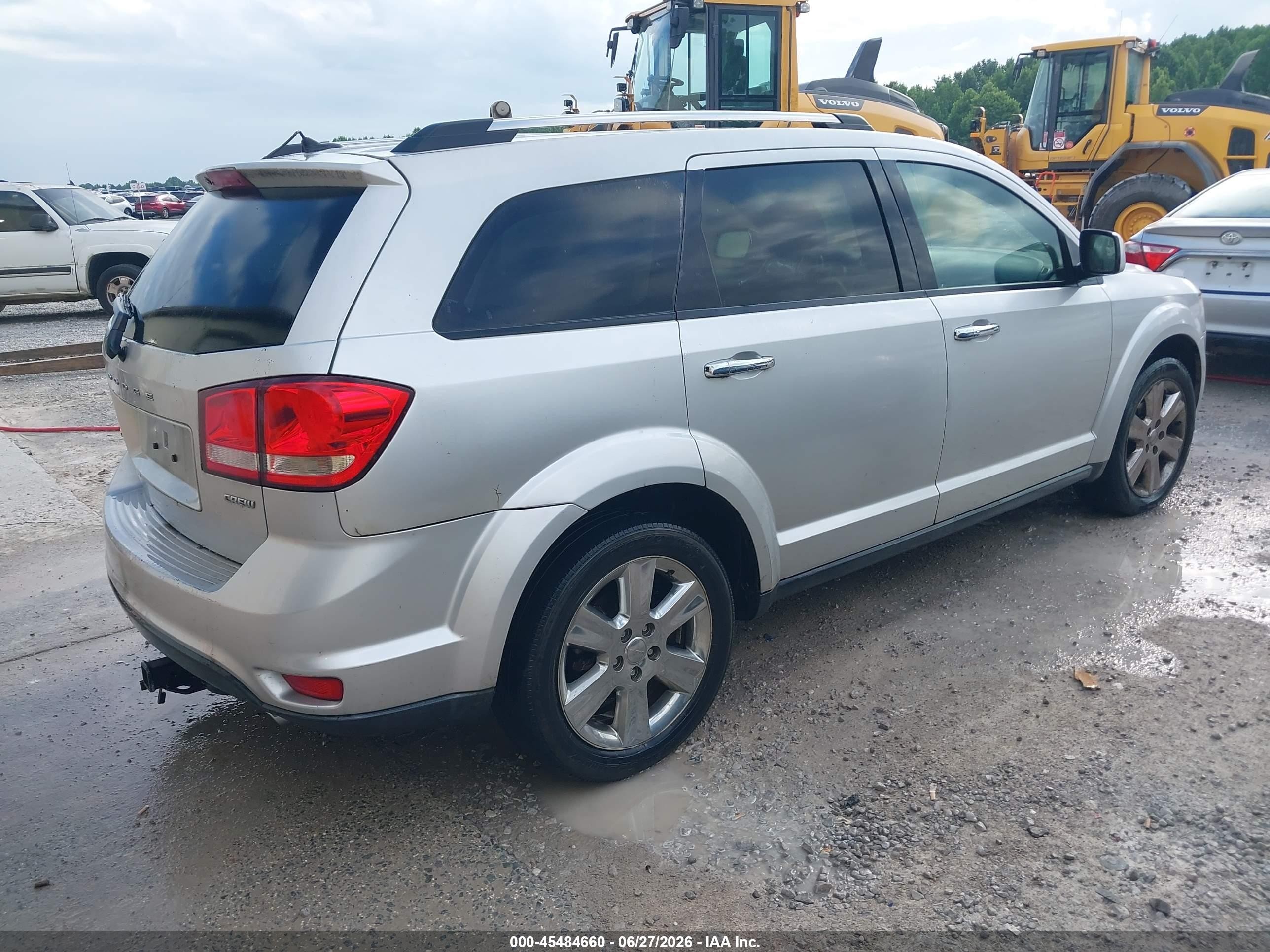 2012 Dodge Journey Crew Silver vin: 3C4PDCDG1CT146944