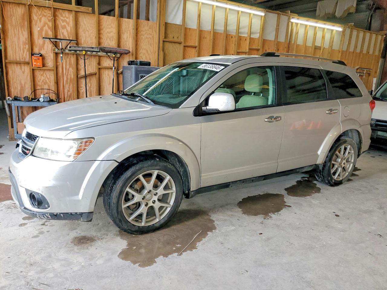 2012 Dodge Journey Crew Серебряный vin: 3C4PDCDG1CT369873