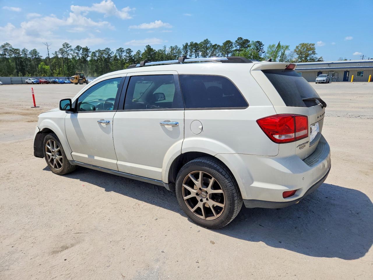 2015 Dodge Journey Limited White vin: 3C4PDCDG1FT608357