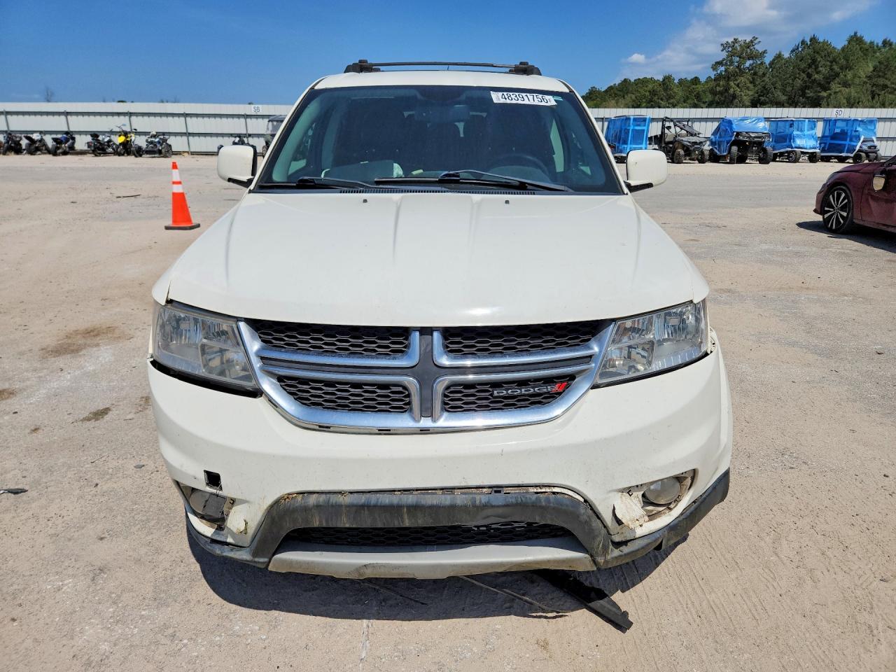 2015 Dodge Journey Limited White vin: 3C4PDCDG1FT608357