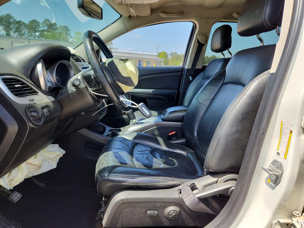 2015 Dodge Journey Limited White vin: 3C4PDCDG1FT608357
