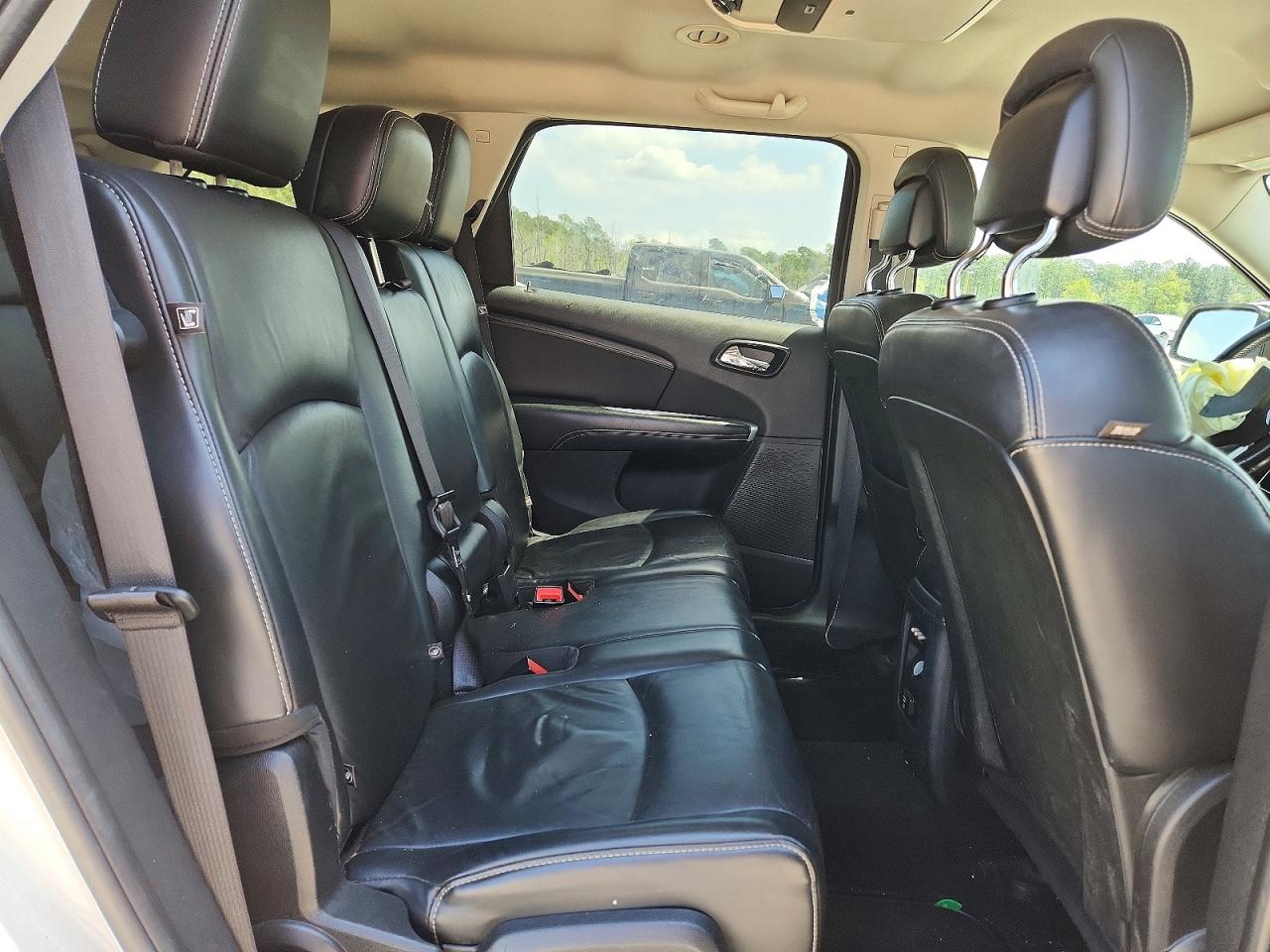 2015 Dodge Journey Limited White vin: 3C4PDCDG1FT608357