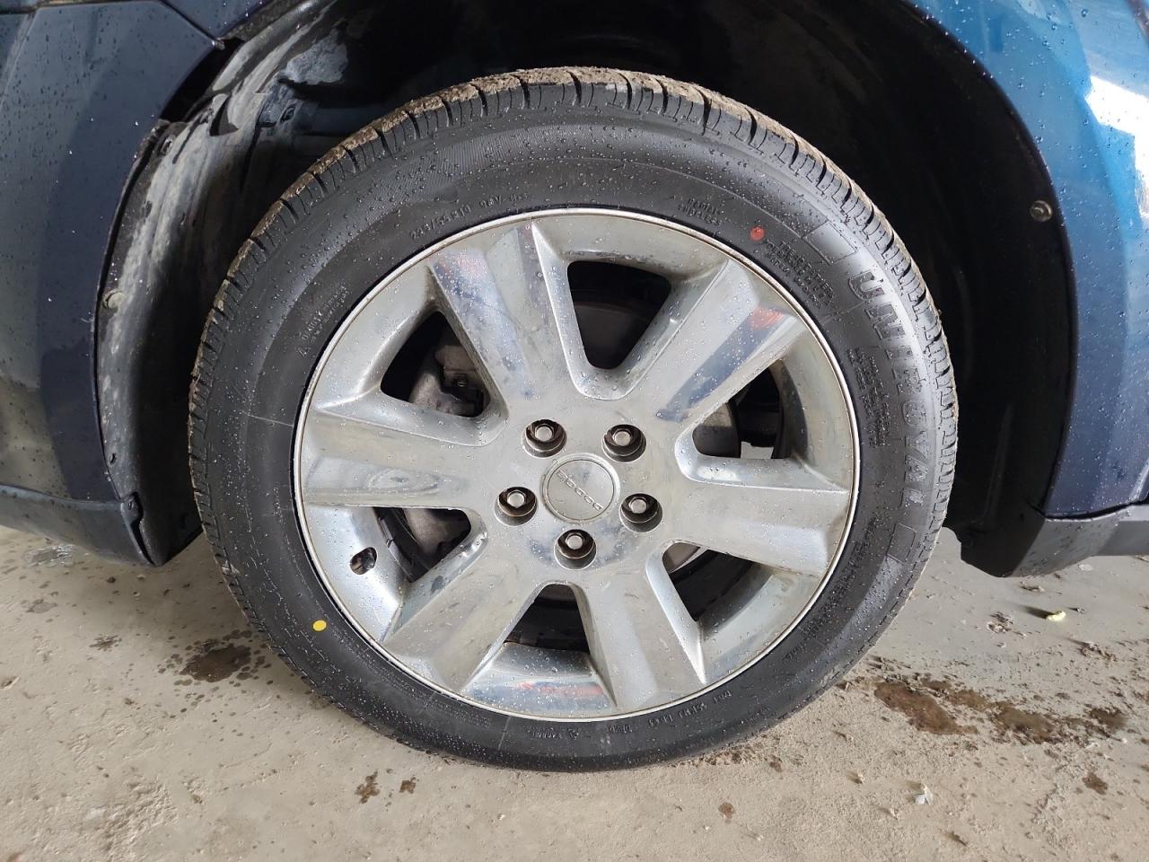 2014 Dodge Journey Limited Blue vin: 3C4PDCDG2ET119173 Damage: Left Front Wheel, Curb Rash, > 12 Inches