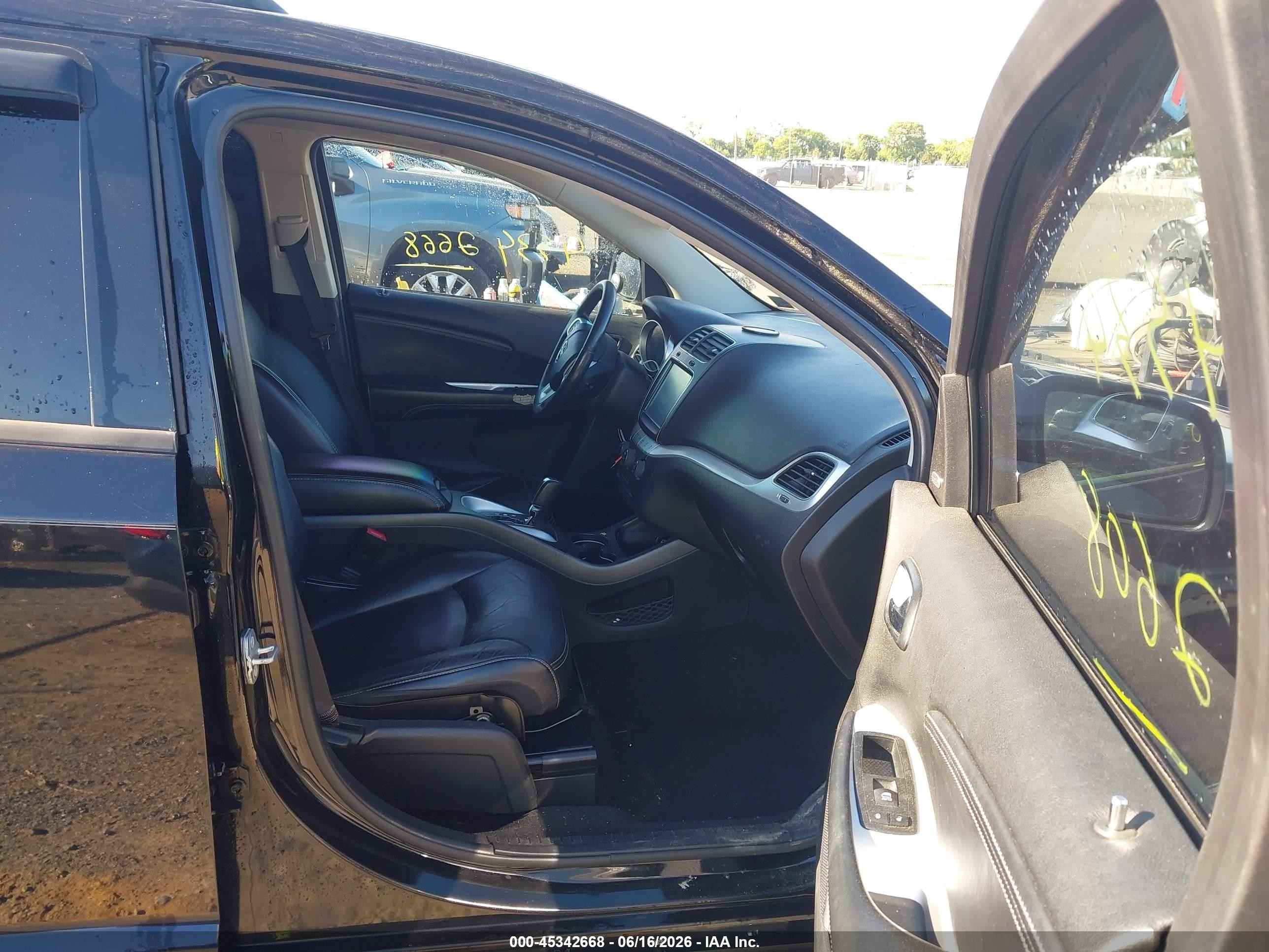 2014 Dodge Journey Limited Black vin: 3C4PDCDG2ET198568