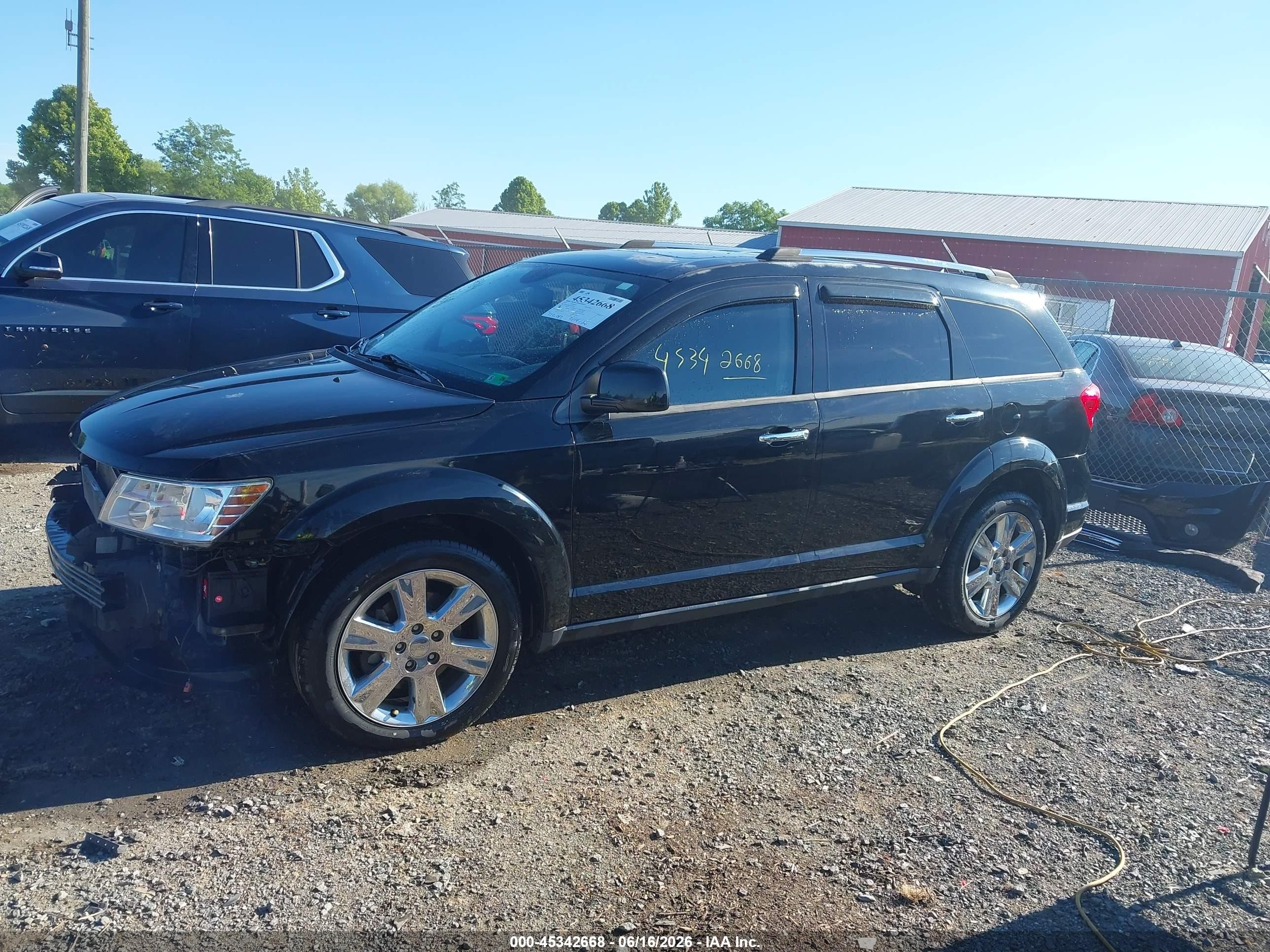 2014 Dodge Journey Limited Black vin: 3C4PDCDG2ET198568