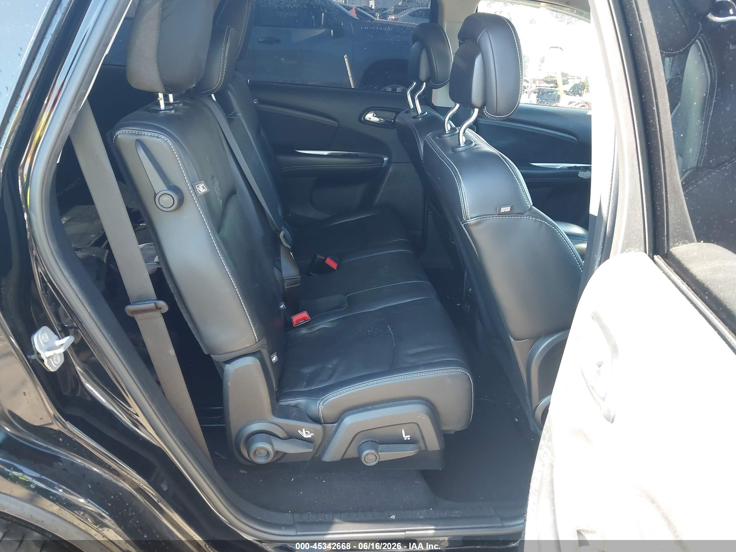 2014 Dodge Journey Limited Black vin: 3C4PDCDG2ET198568