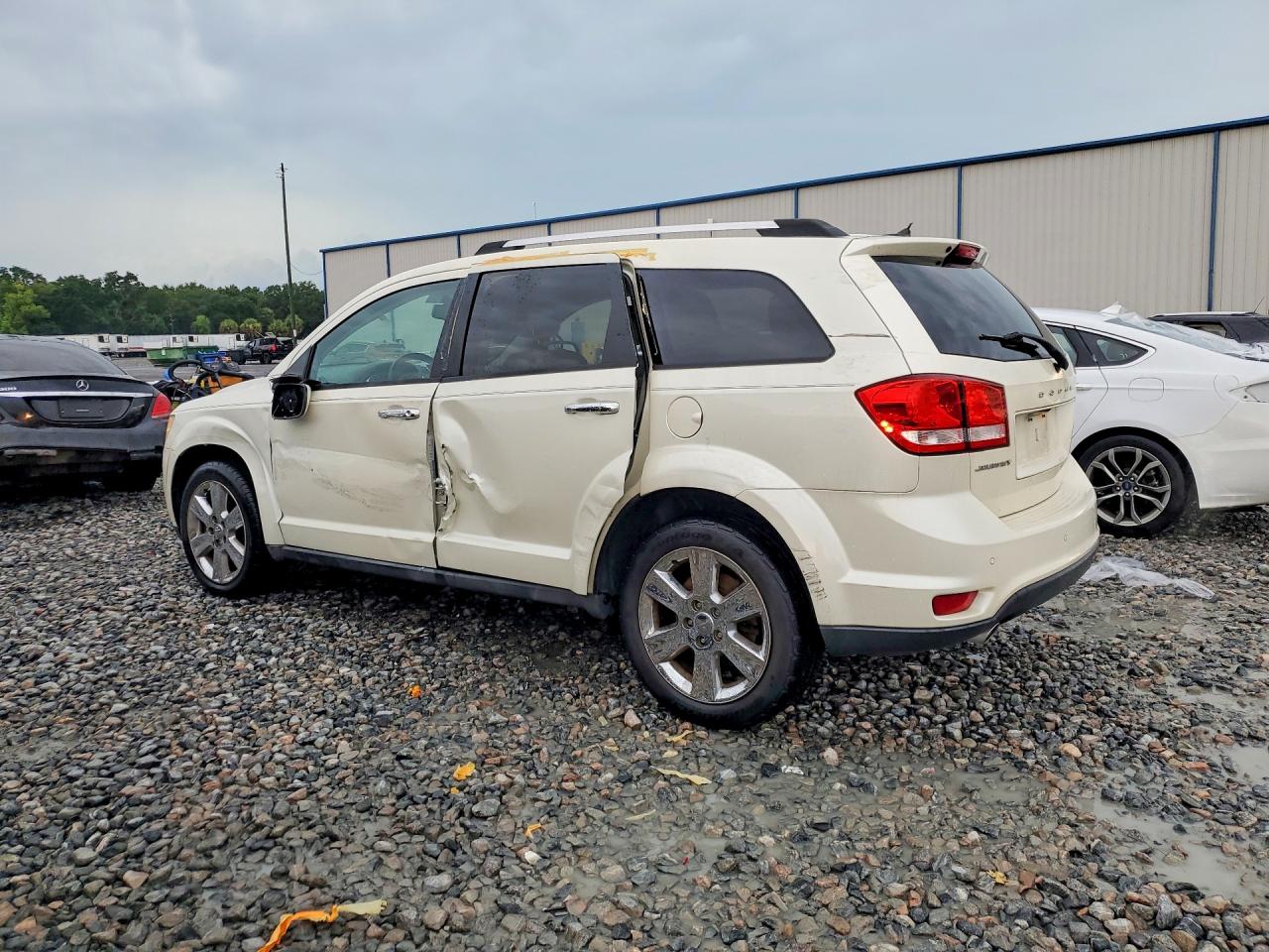 2012 Dodge Journey Crew White vin: 3C4PDCDG3CT353643