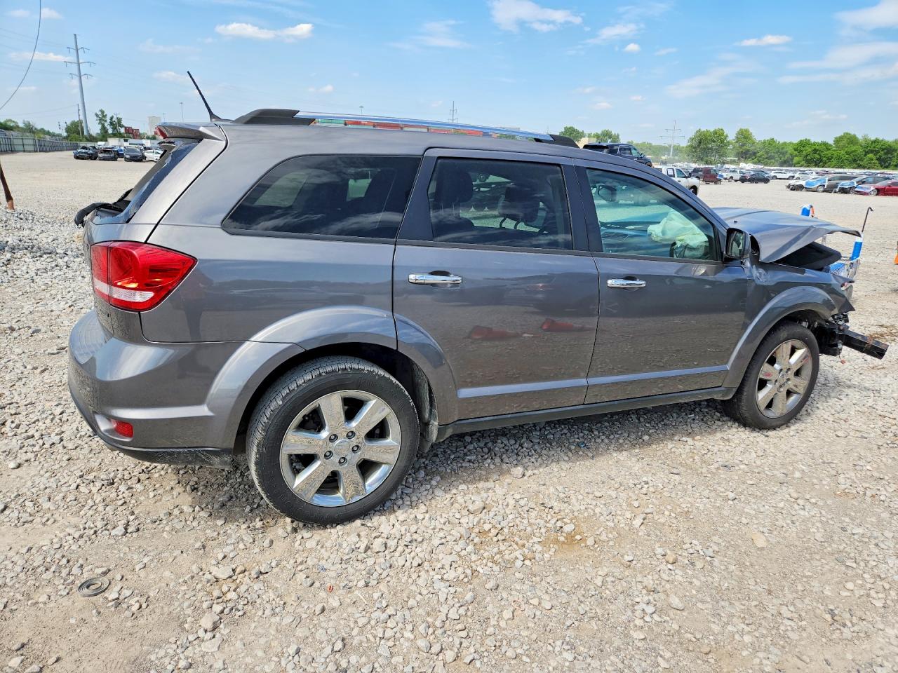 2013 Dodge Journey Crew Gray vin: 3C4PDCDG3DT675829