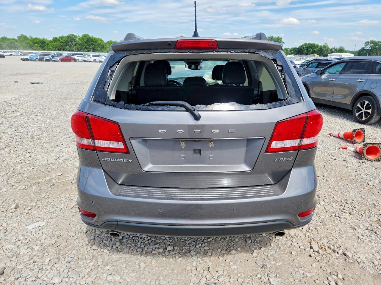 2013 Dodge Journey Crew Gray vin: 3C4PDCDG3DT675829