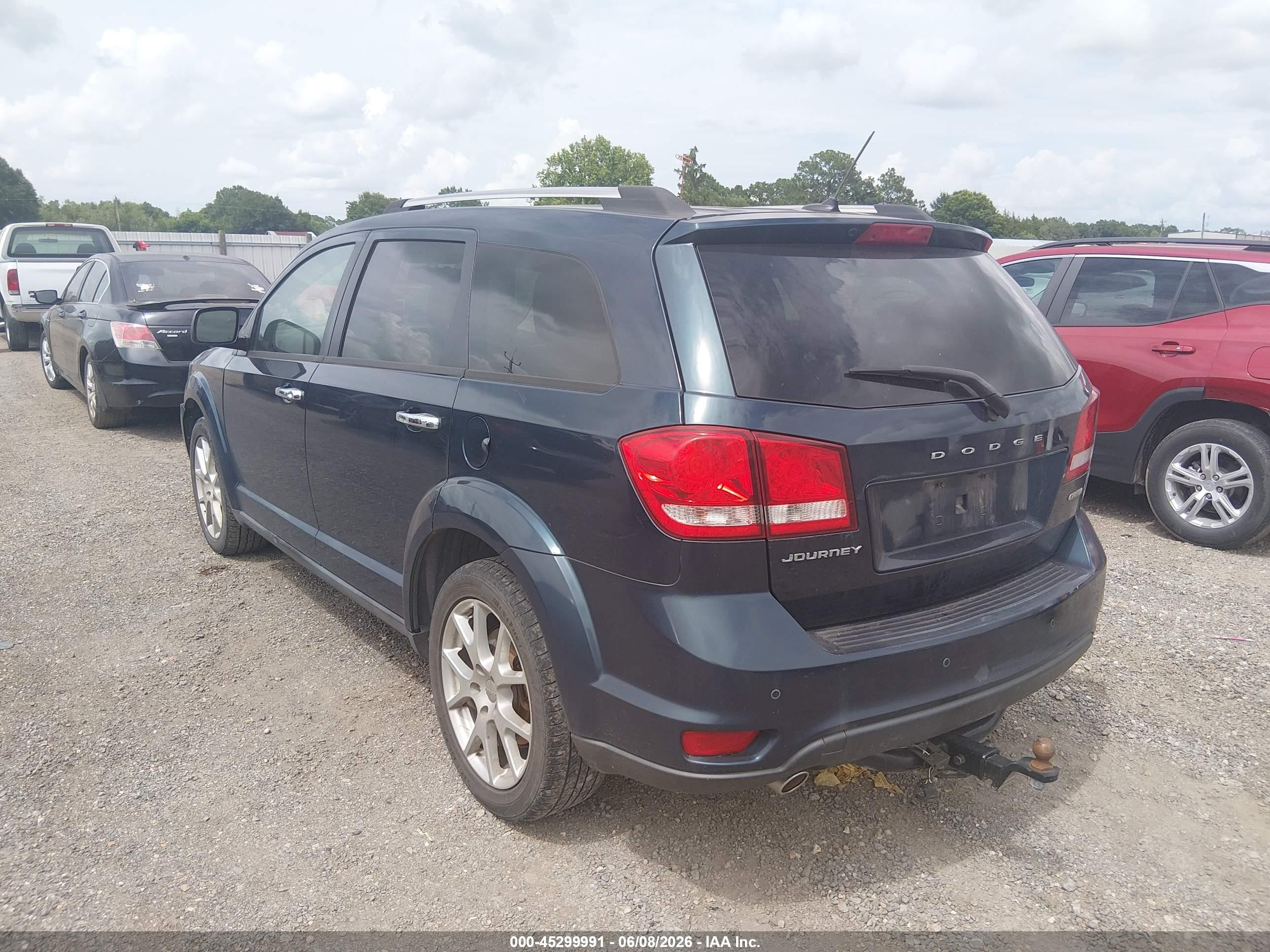 2013 Dodge Journey Crew Blue vin: 3C4PDCDG3DT706559
