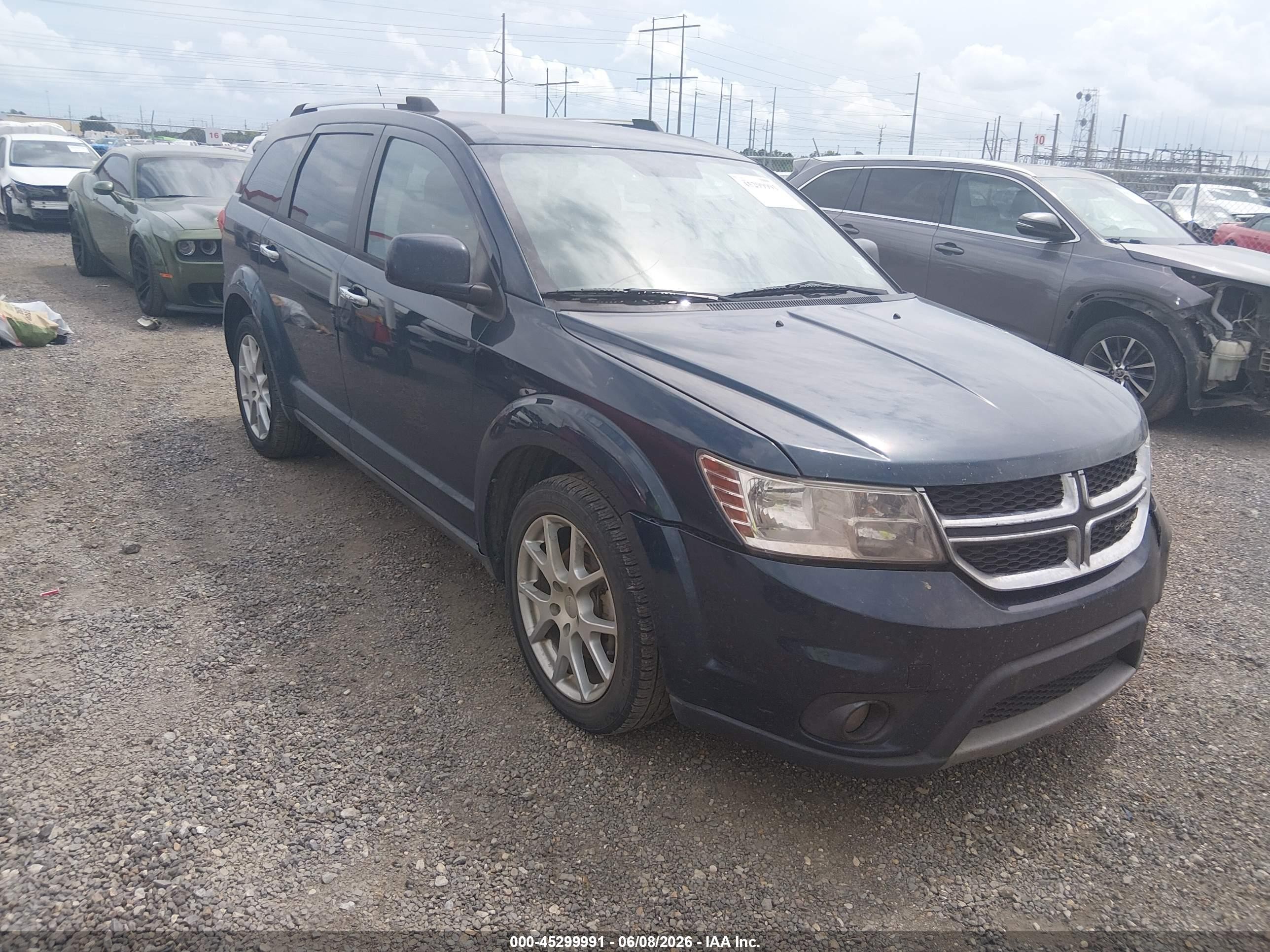 2013 Dodge Journey Crew Blue vin: 3C4PDCDG3DT706559