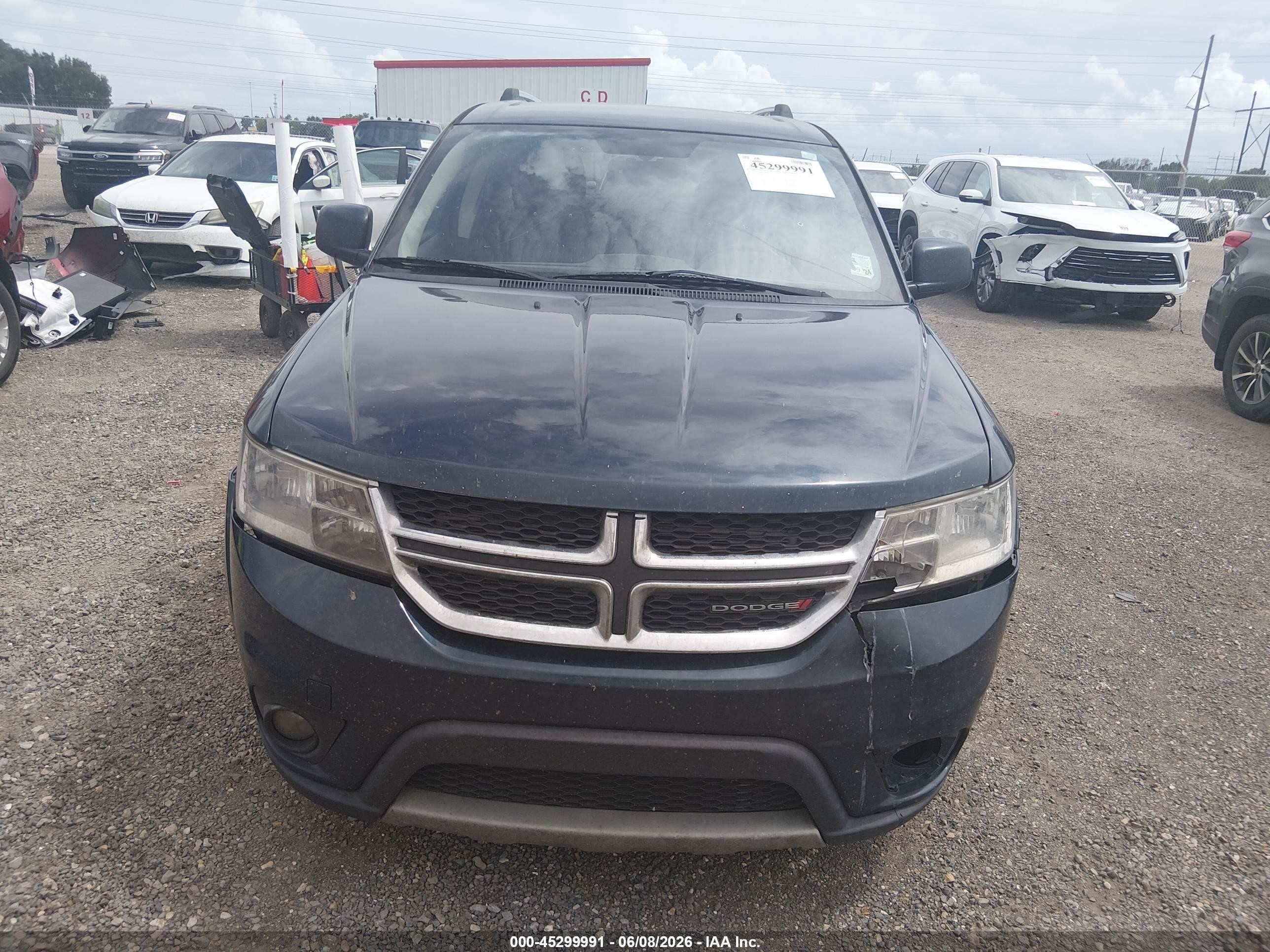2013 Dodge Journey Crew Blue vin: 3C4PDCDG3DT706559