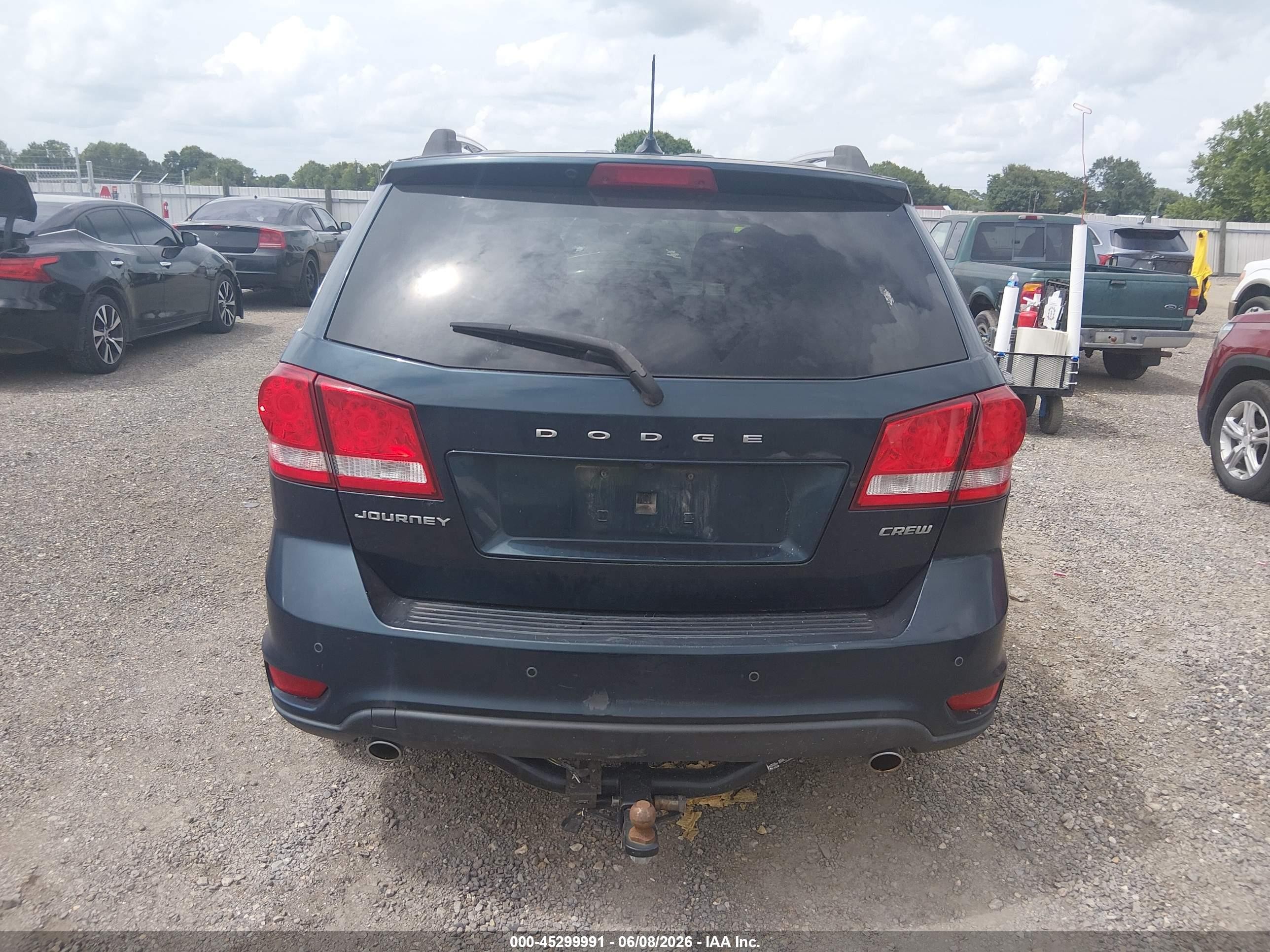 2013 Dodge Journey Crew Blue vin: 3C4PDCDG3DT706559