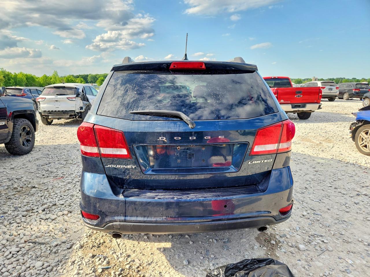 2014 Dodge Journey Limited Blue vin: 3C4PDCDG3ET121787