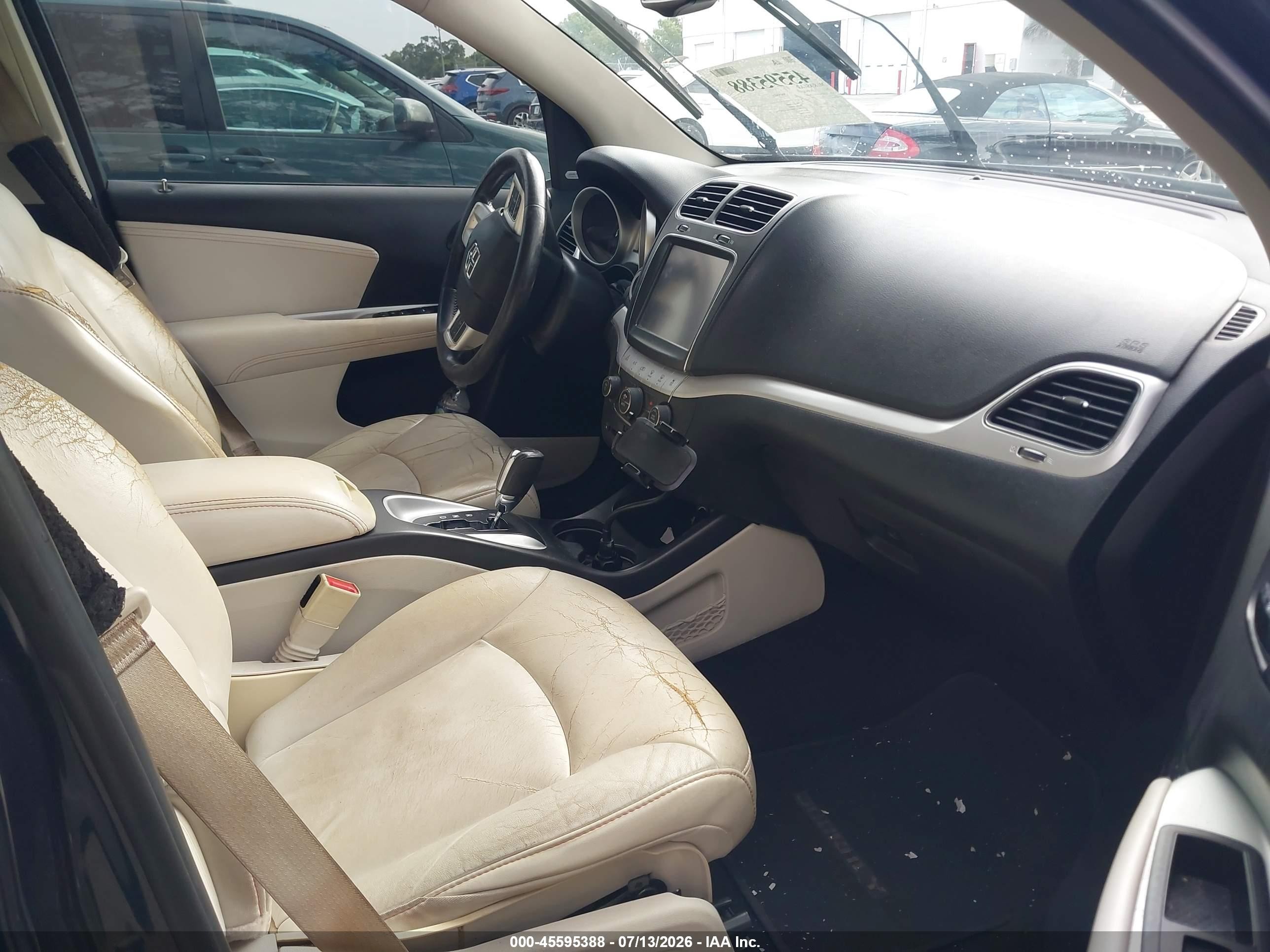 2014 Dodge Journey Limited Синий vin: 3C4PDCDG3ET289607