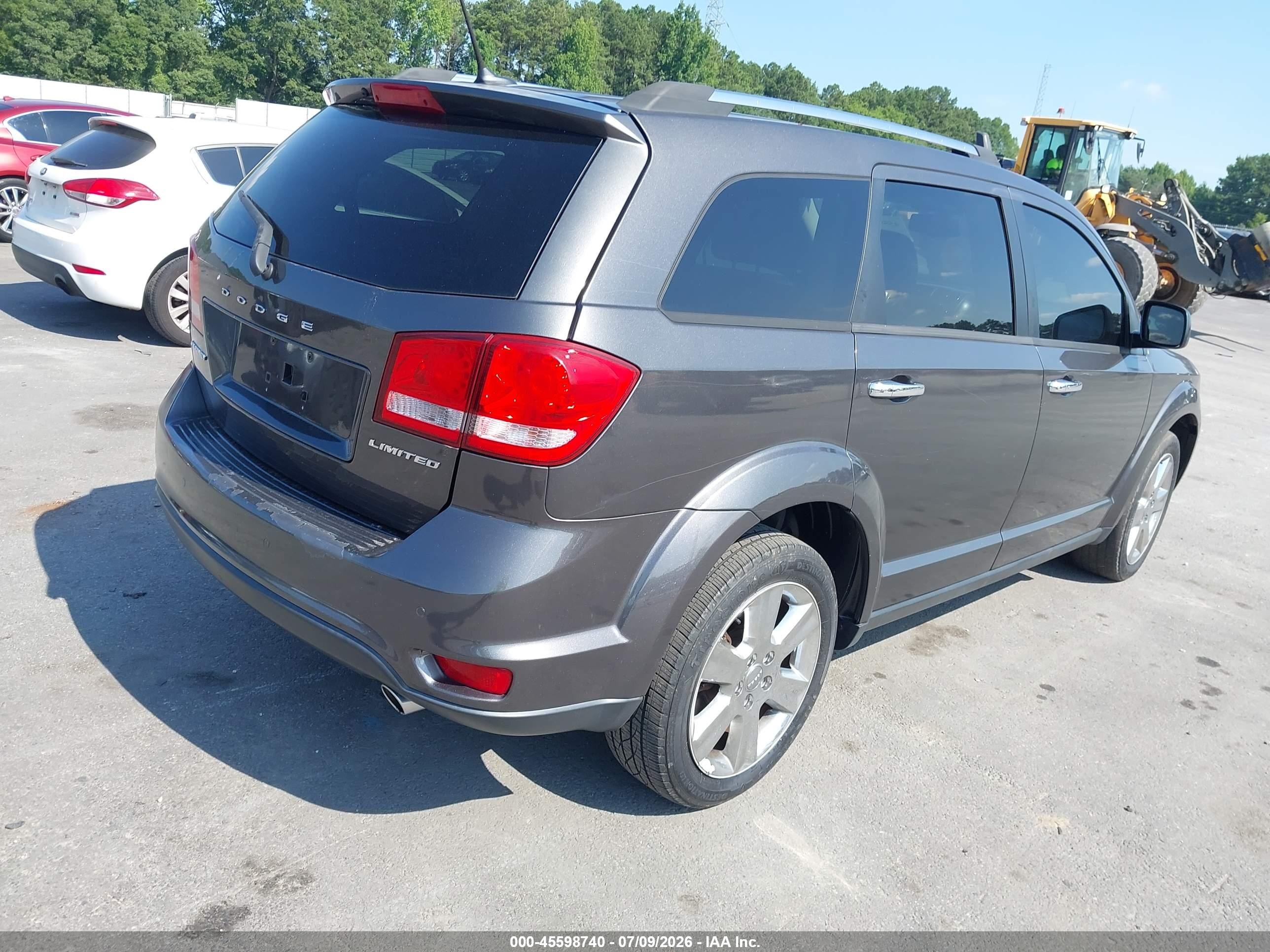 2015 Dodge Journey Limited Серый vin: 3C4PDCDG3FT699275