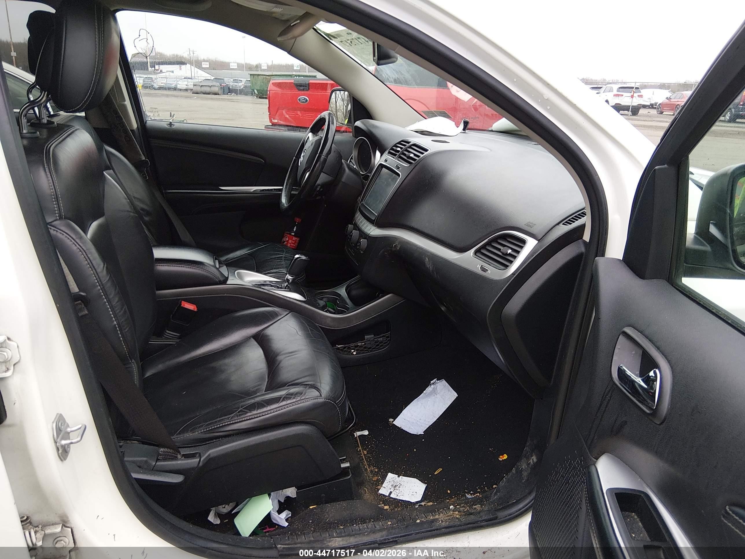 2015 Dodge Journey Limited White vin: 3C4PDCDG3FT737944