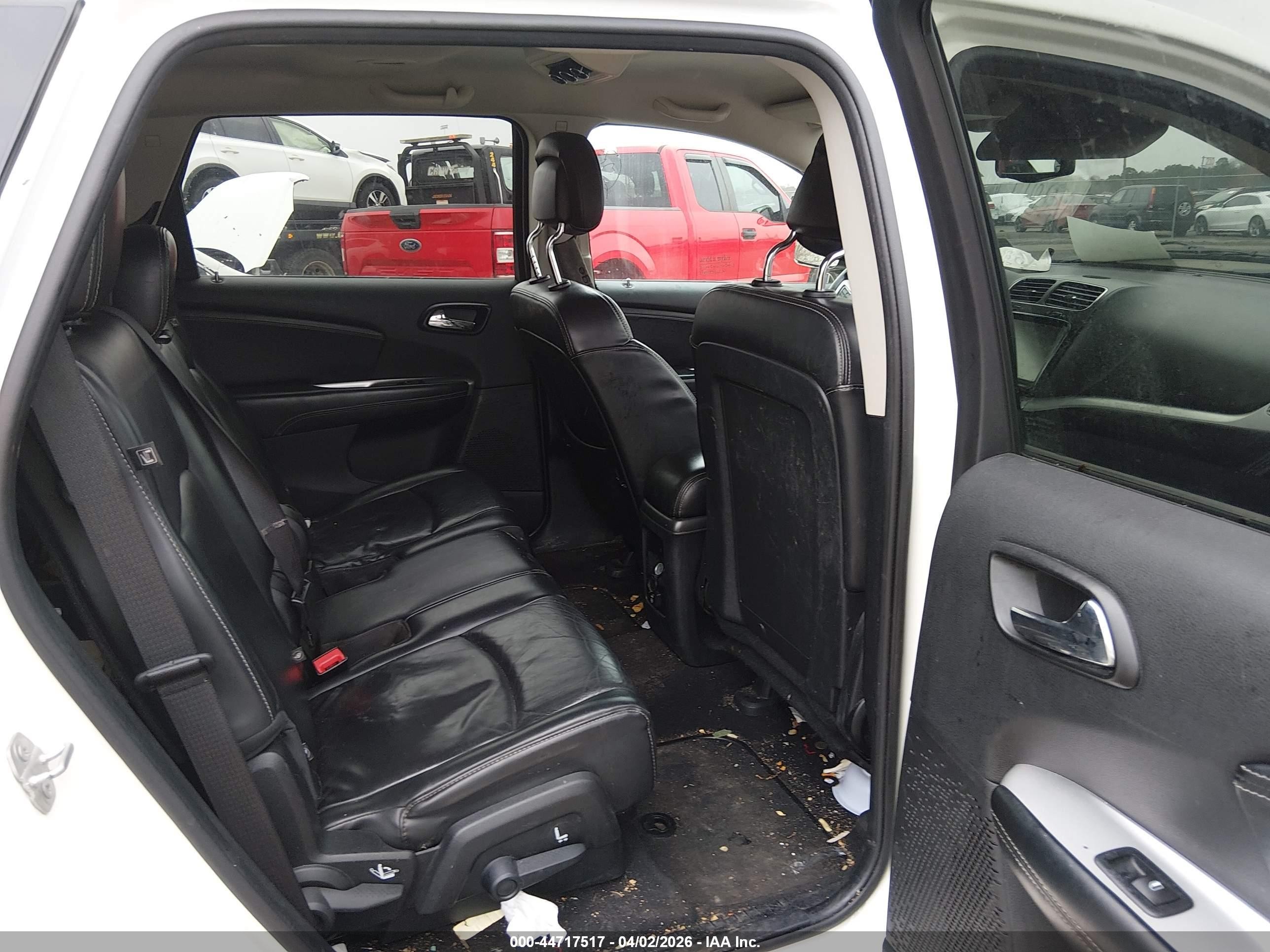 2015 Dodge Journey Limited White vin: 3C4PDCDG3FT737944