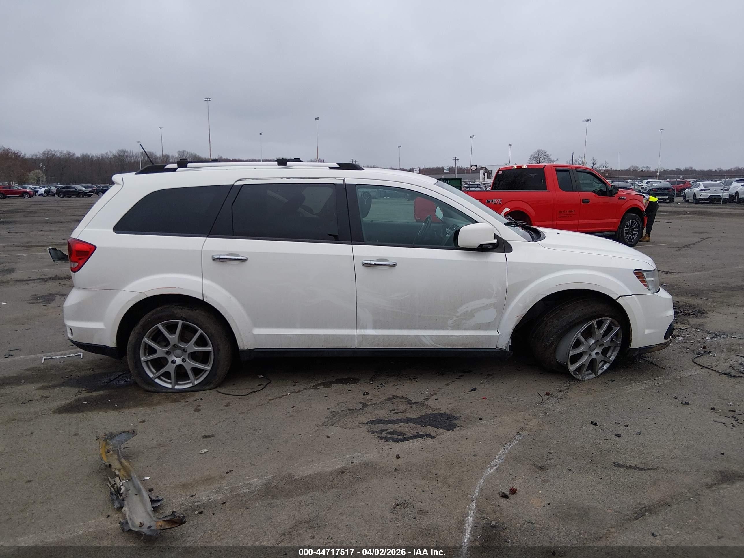 2015 Dodge Journey Limited White vin: 3C4PDCDG3FT737944